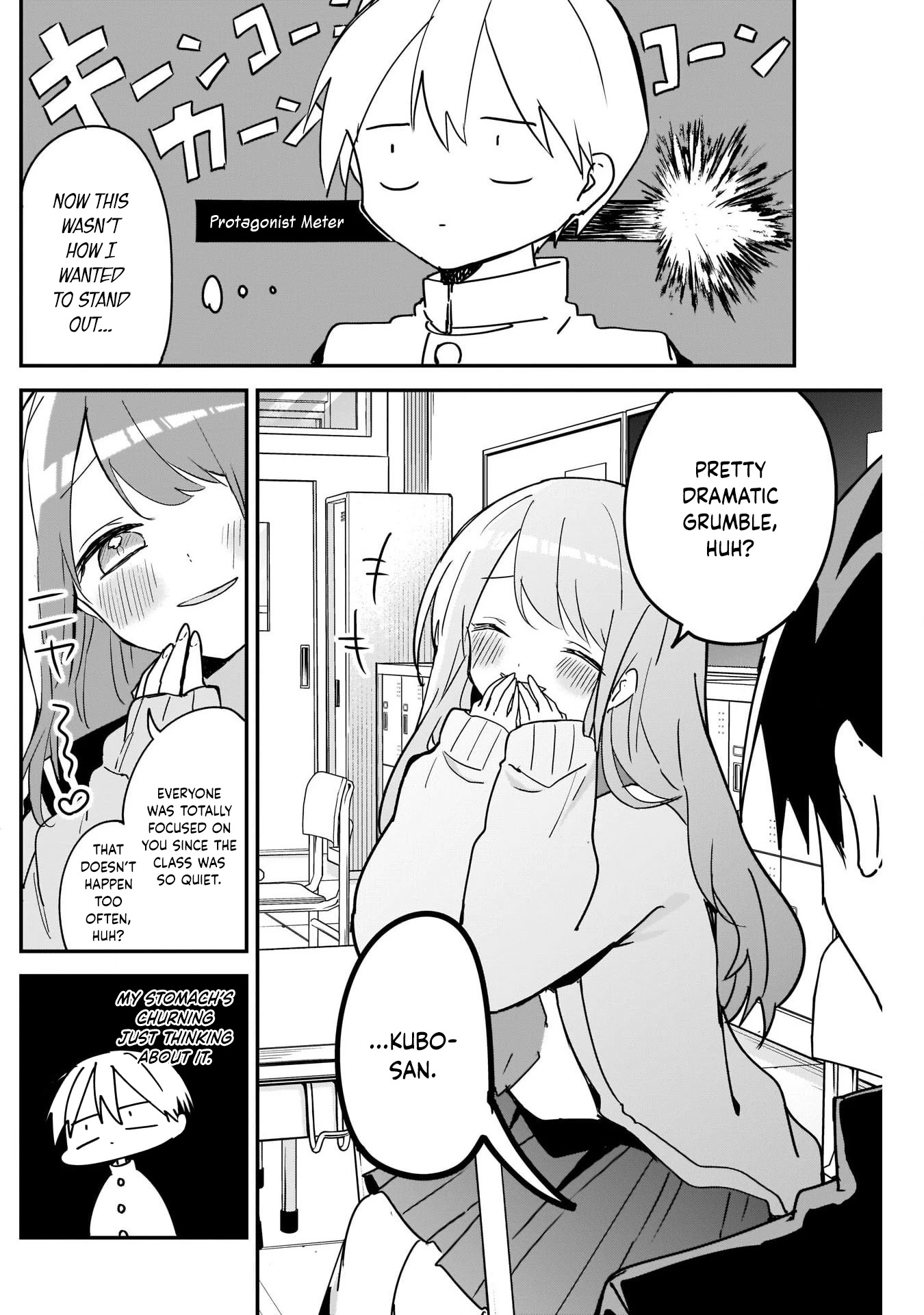 Kubo-san Doesn't Leave Me Be (a Mob) chapter 46 page 3