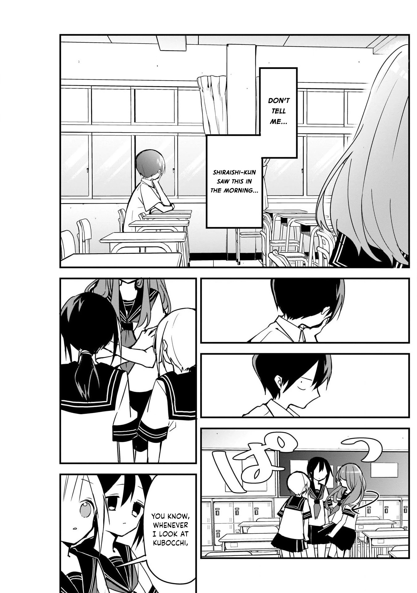 Kubo-san Doesn't Leave Me Be (a Mob) chapter 49 page 11