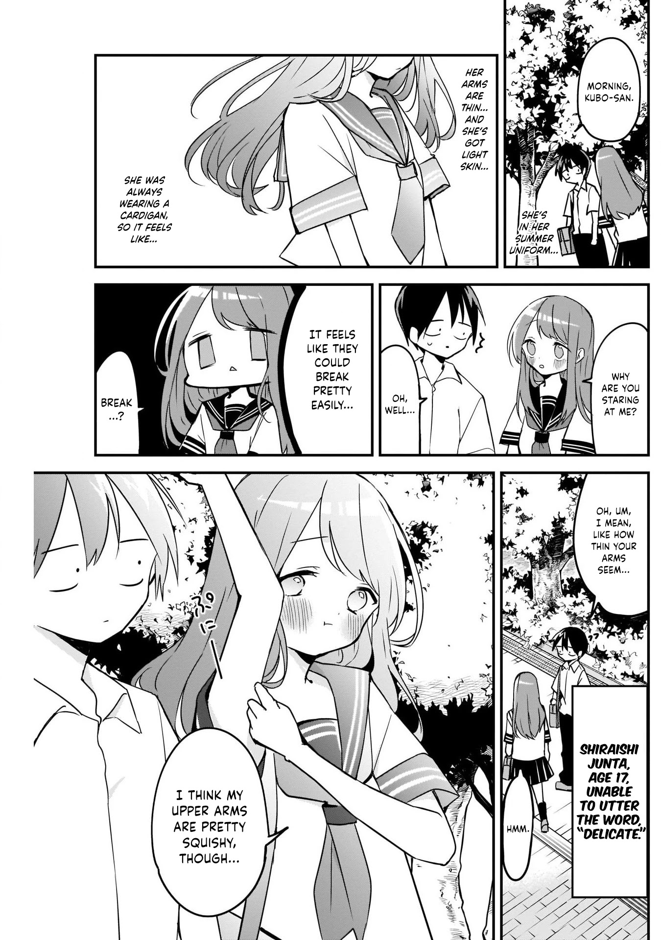 Kubo-san Doesn't Leave Me Be (a Mob) chapter 49 page 5