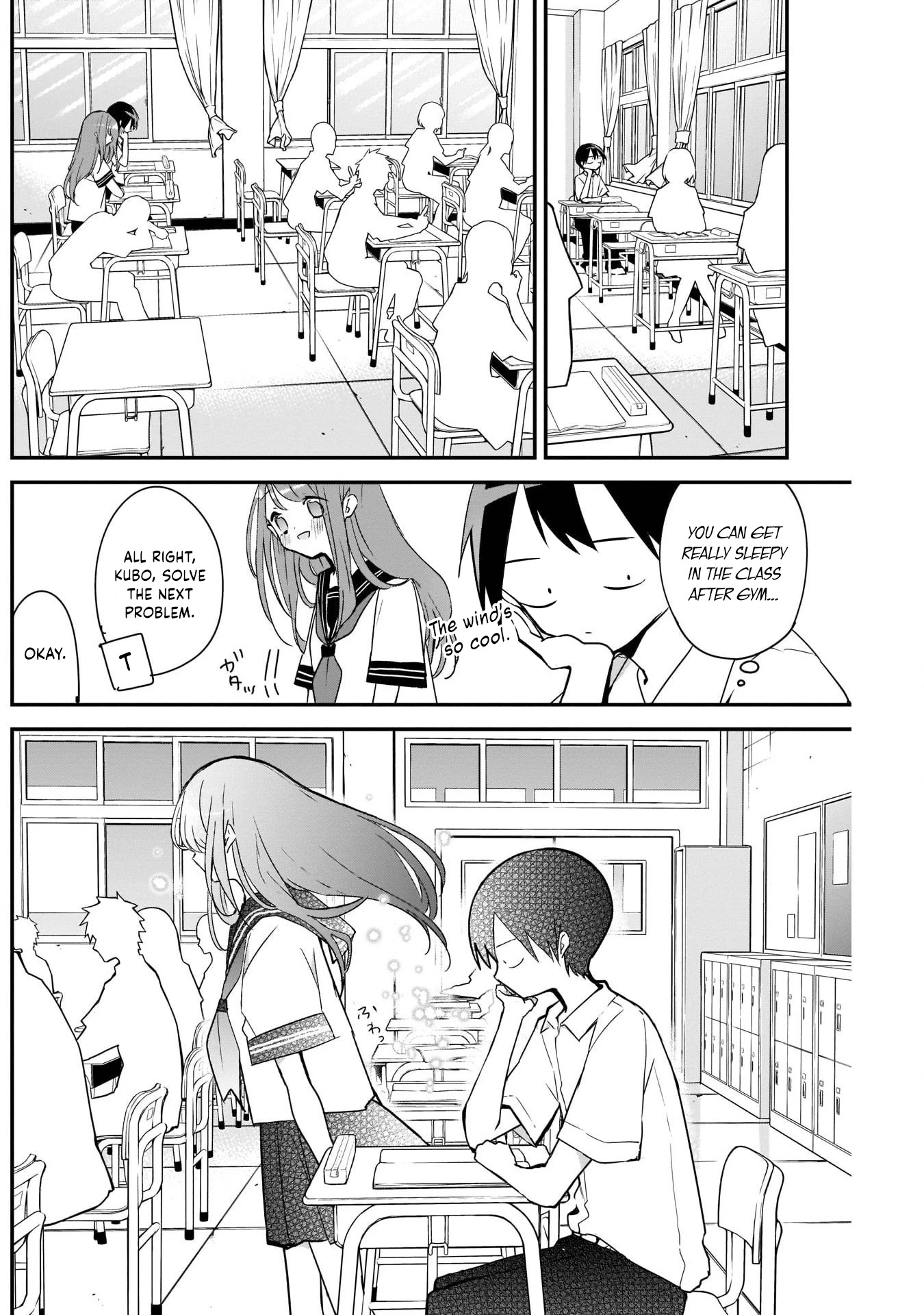 Kubo-san Doesn't Leave Me Be (a Mob) chapter 50 page 8