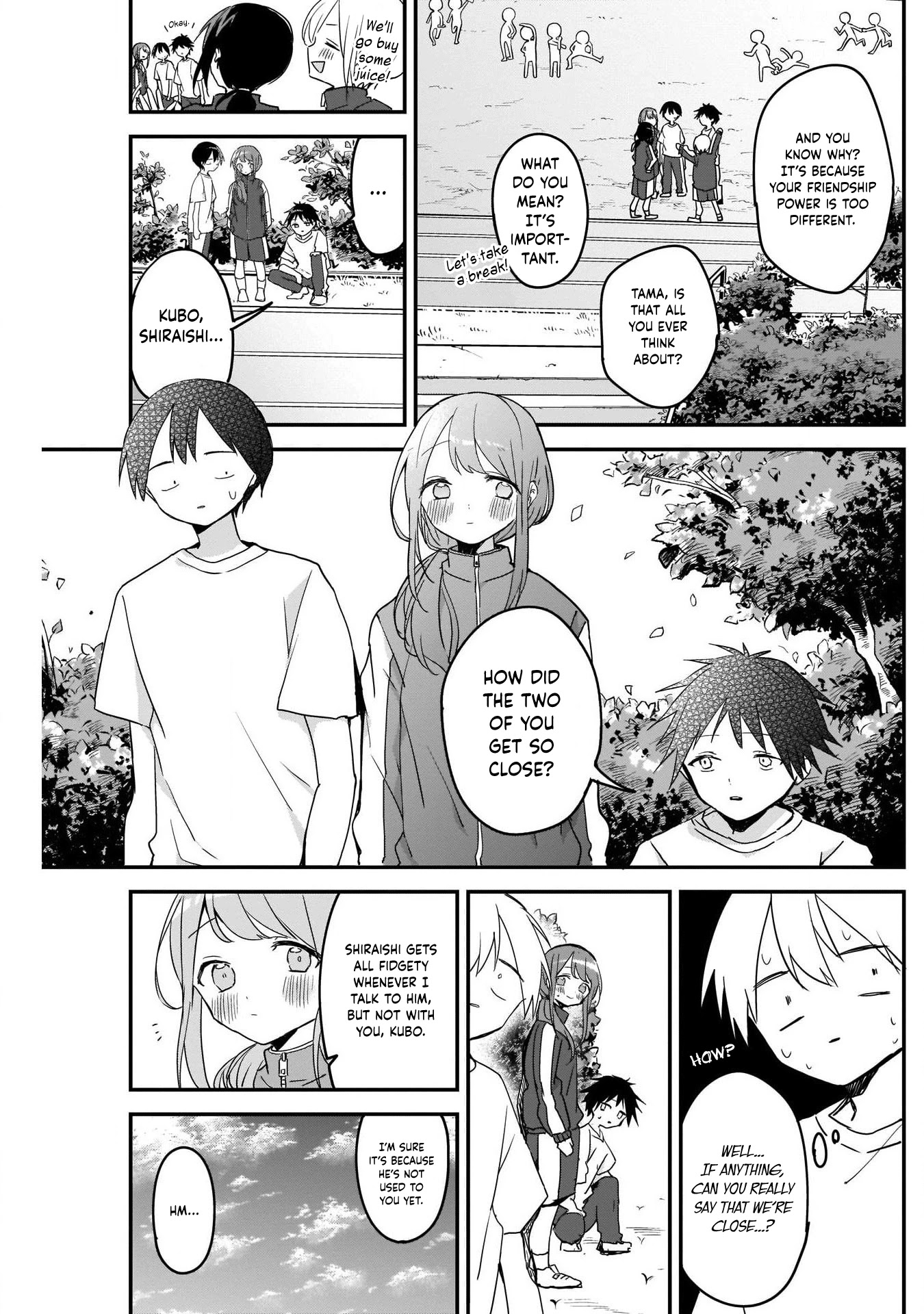 Kubo-san Doesn't Leave Me Be (a Mob) chapter 56 page 3