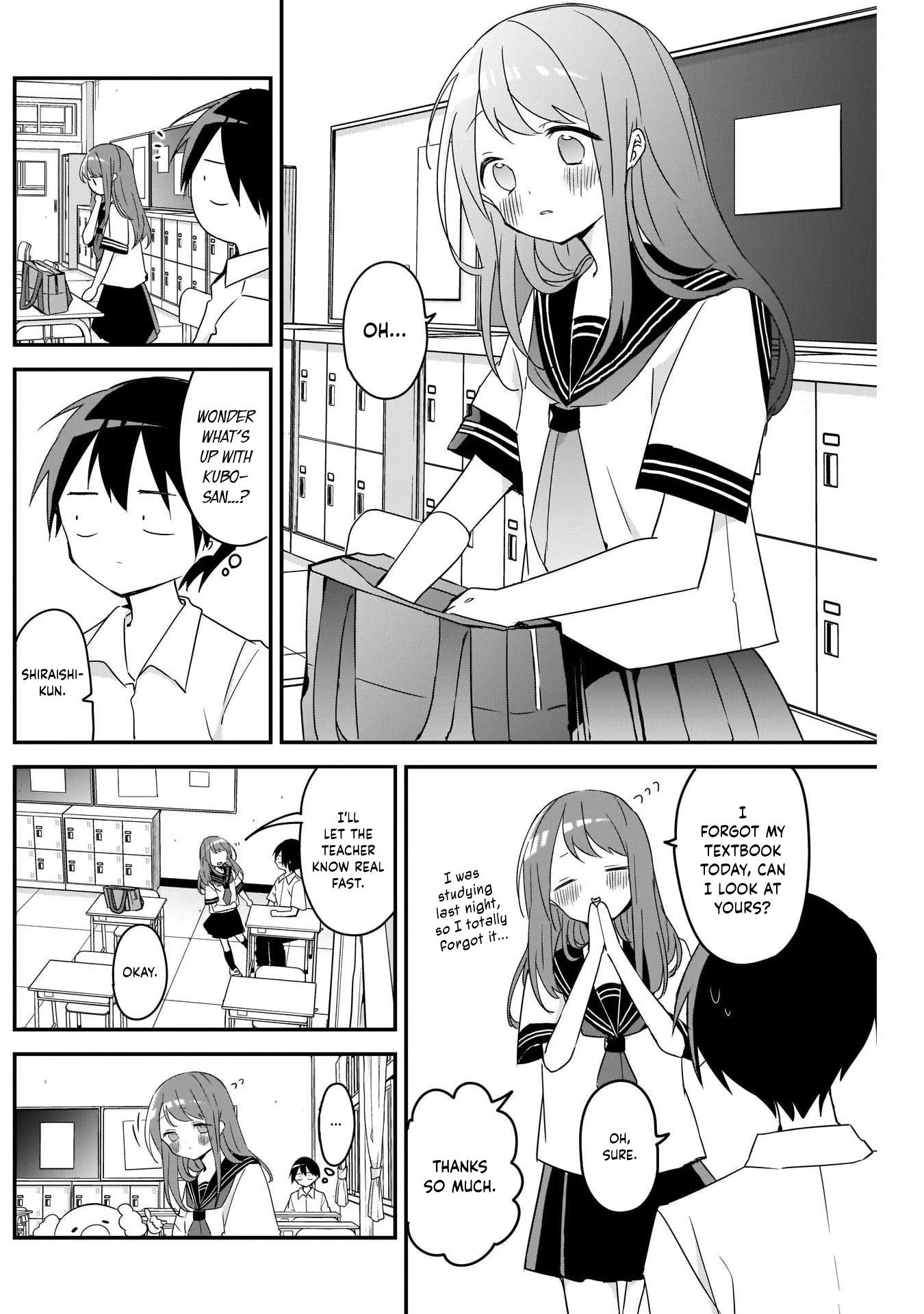 Kubo-san Doesn't Leave Me Be (a Mob) chapter 61 page 2