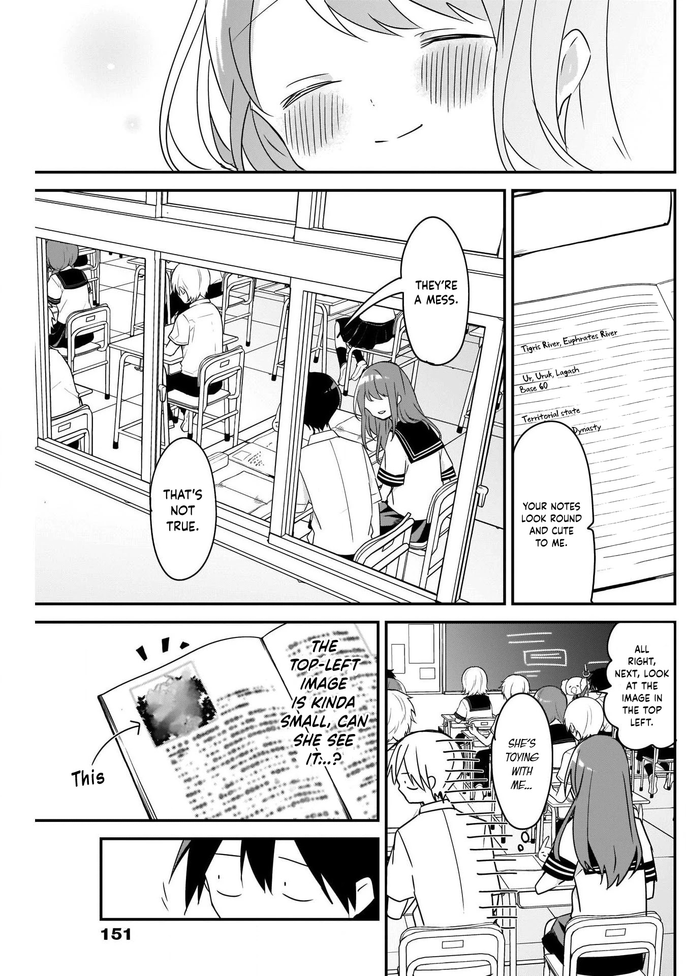 Kubo-san Doesn't Leave Me Be (a Mob) chapter 61 page 9