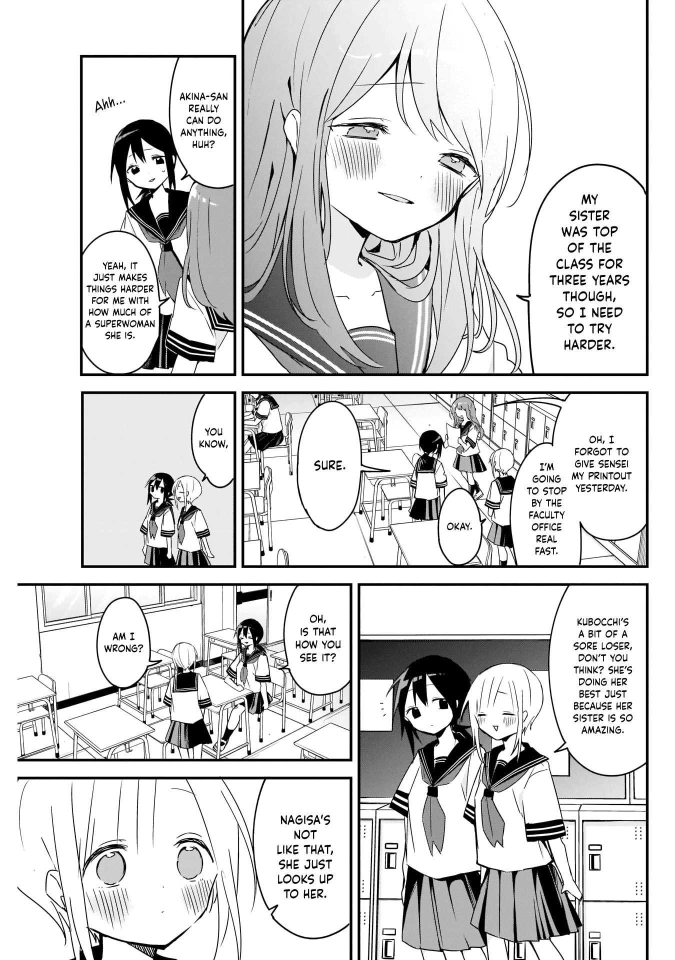 Kubo-san Doesn't Leave Me Be (a Mob) chapter 62 page 5