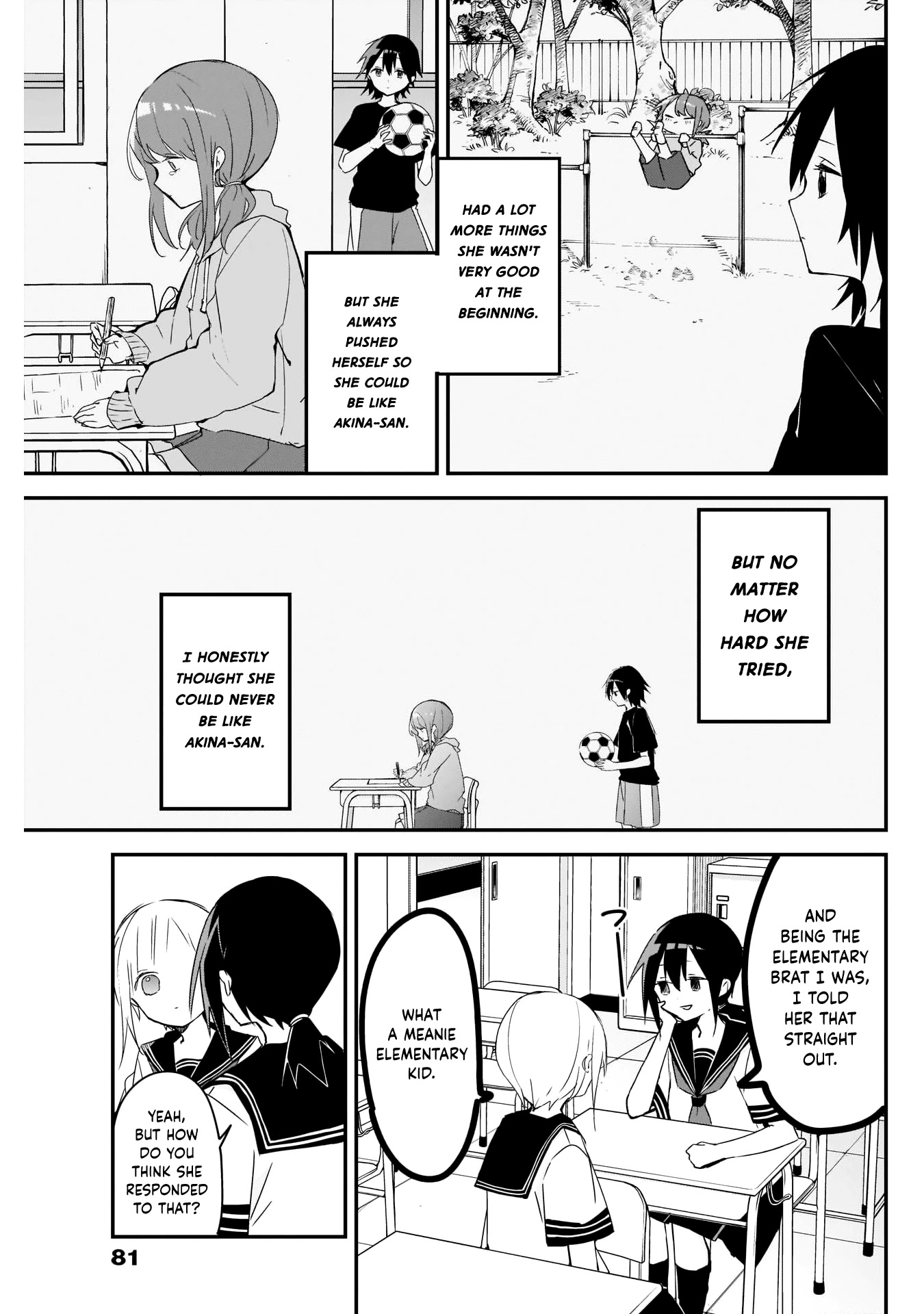 Kubo-san Doesn't Leave Me Be (a Mob) chapter 62 page 7