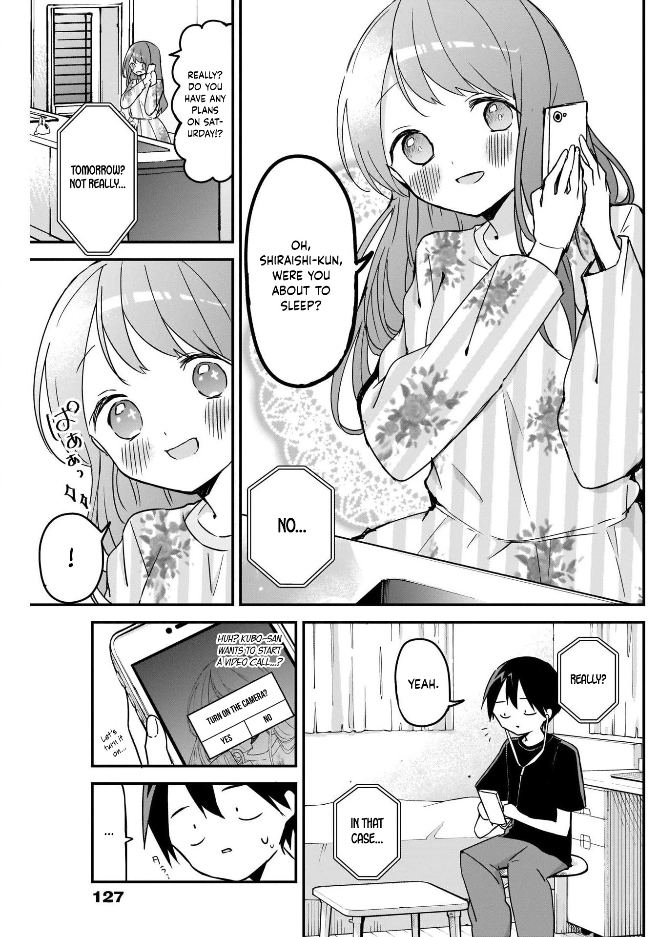 Kubo-san Doesn't Leave Me Be (a Mob) chapter 63 page 3