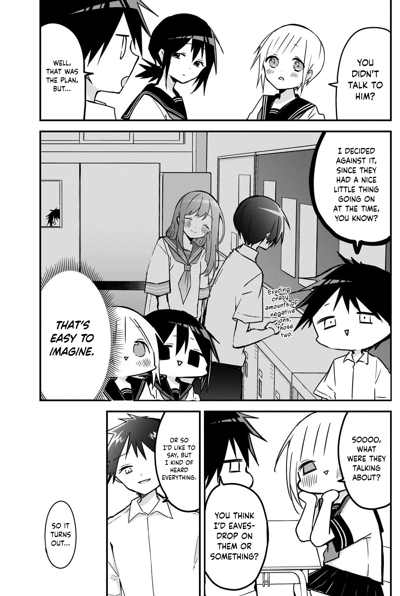 Kubo-san Doesn't Leave Me Be (a Mob) chapter 66 page 4