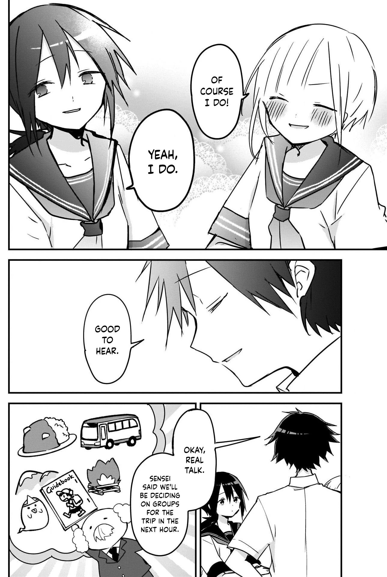 Kubo-san Doesn't Leave Me Be (a Mob) chapter 66 page 9