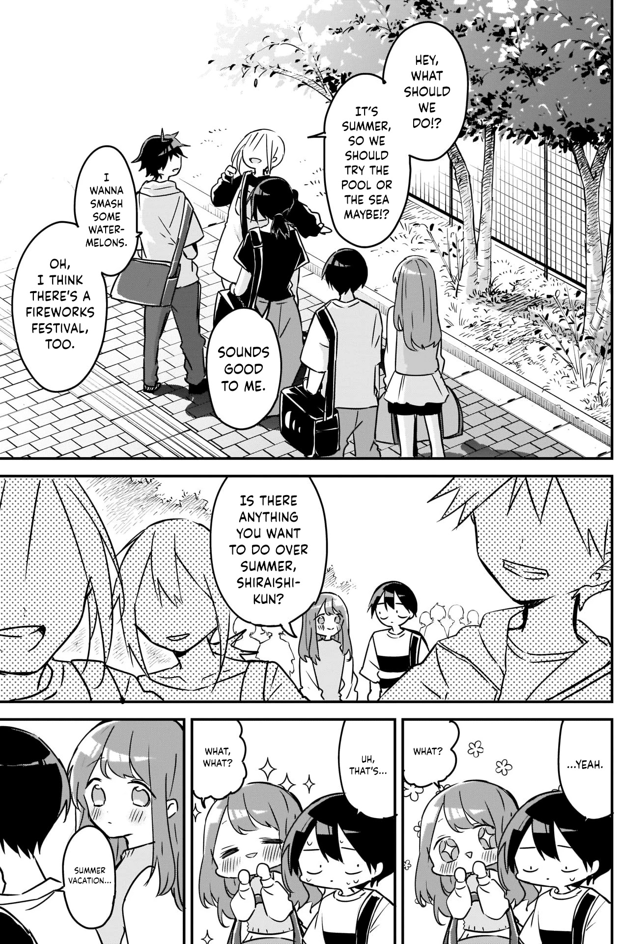 Kubo-san Doesn't Leave Me Be (a Mob) chapter 73 page 7