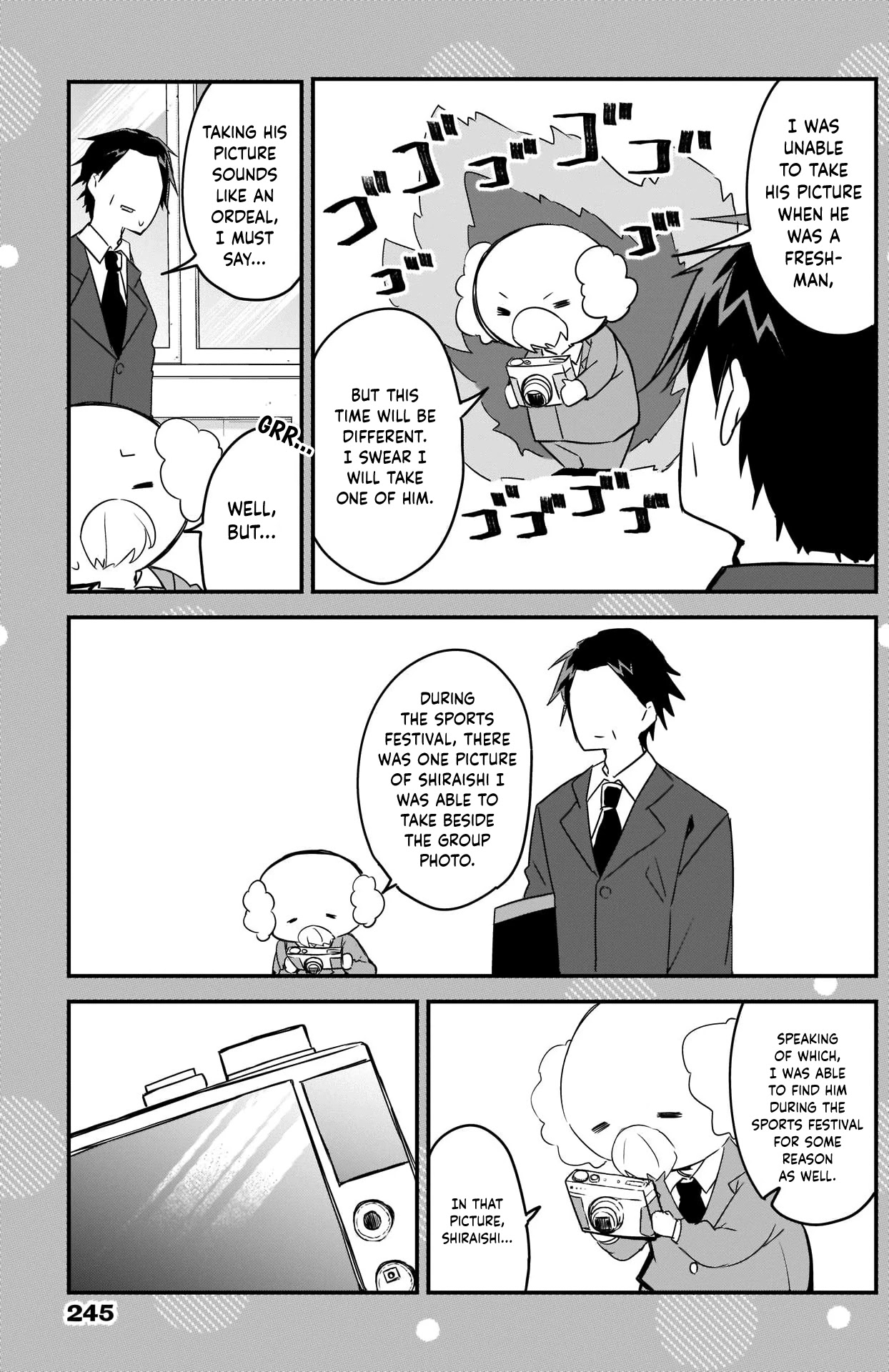 Kubo-san Doesn't Leave Me Be (a Mob) chapter 74.5 page 3