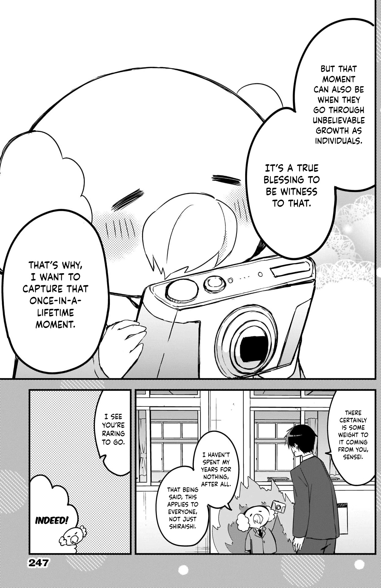 Kubo-san Doesn't Leave Me Be (a Mob) chapter 74.5 page 5