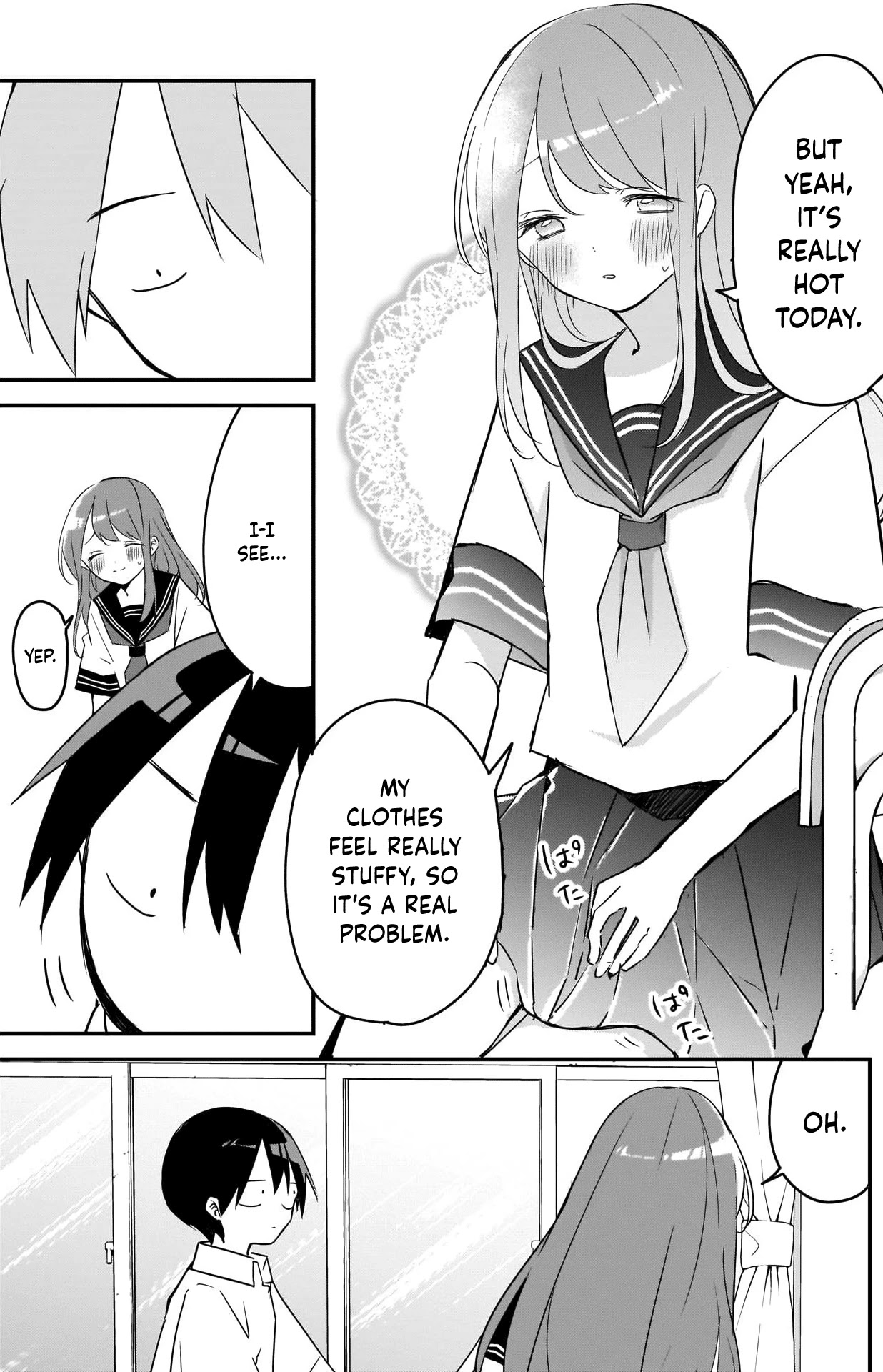 Kubo-san Doesn't Leave Me Be (a Mob) chapter 74 page 9