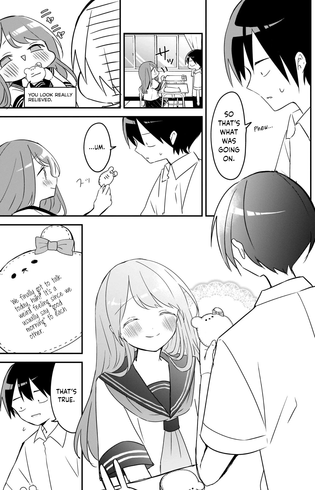 Kubo-san Doesn't Leave Me Be (a Mob) chapter 76 page 7