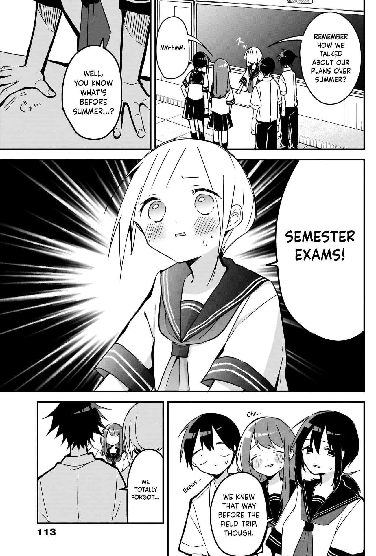 Kubo-san Doesn't Leave Me Be (a Mob) chapter 78 page 3