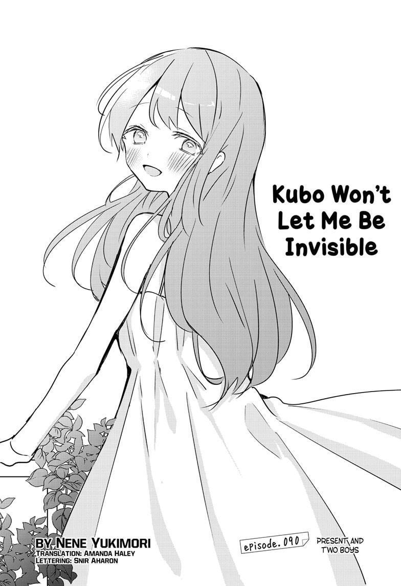 Kubo-san Doesn't Leave Me Be (a Mob) chapter 90 page 1