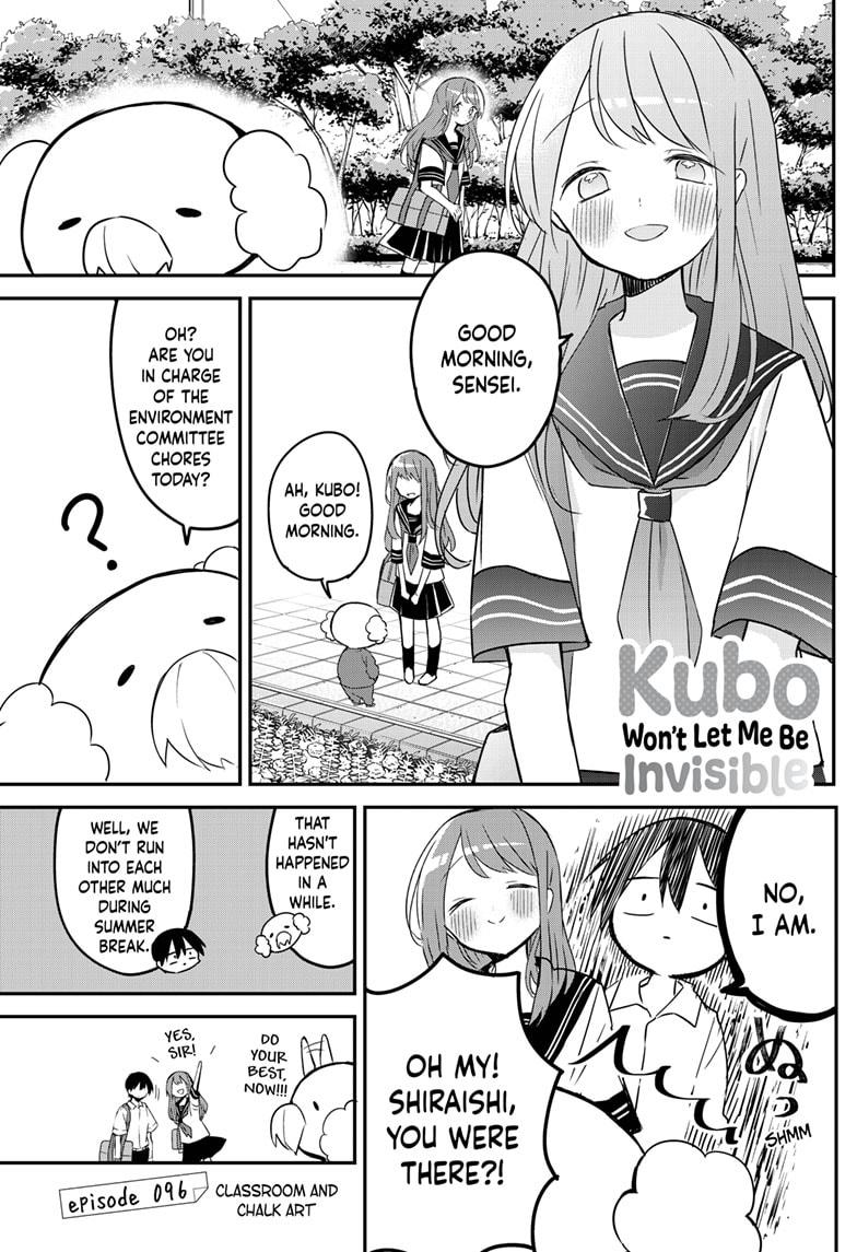 Kubo-san Doesn't Leave Me Be (a Mob) chapter 96 page 1