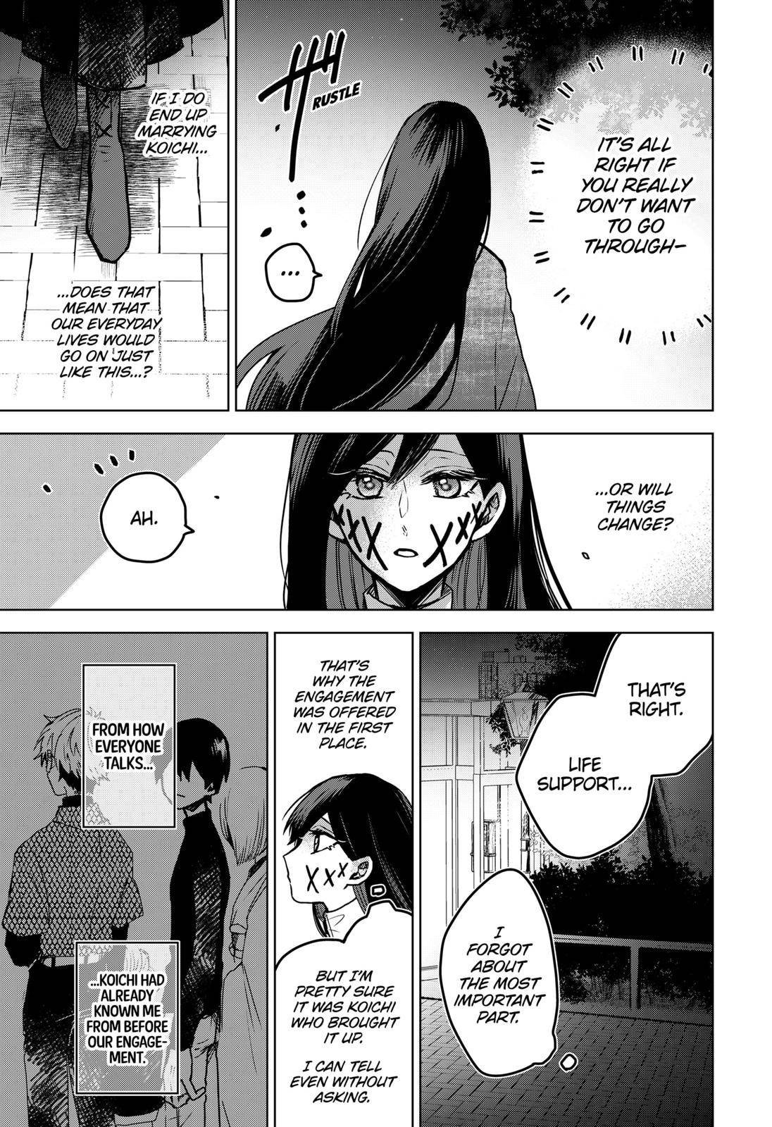 Kuchi ga Saketemo Kimi ni wa (2020) chapter 28 page 9