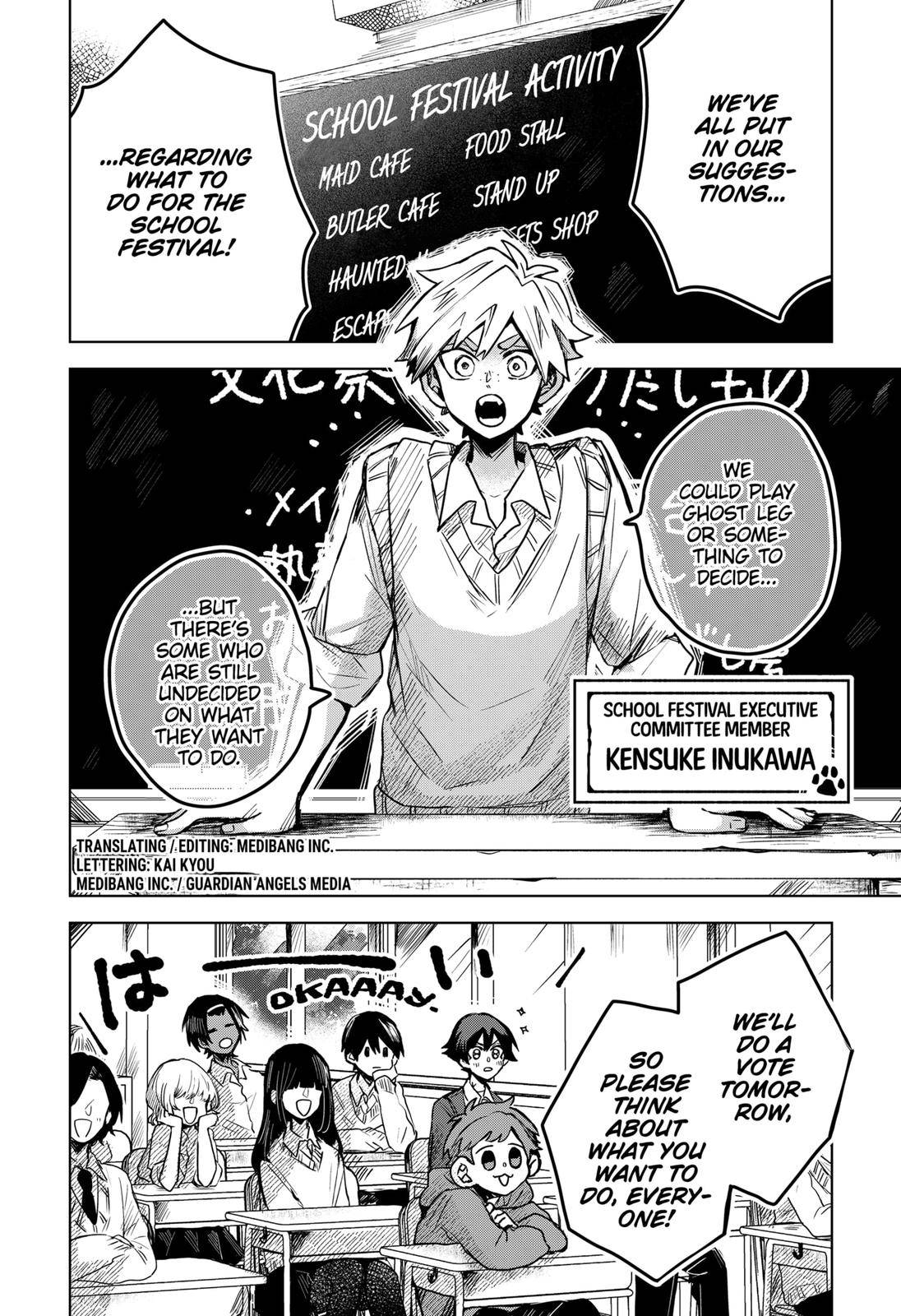 Kuchi ga Saketemo Kimi ni wa (2020) chapter 32 page 2