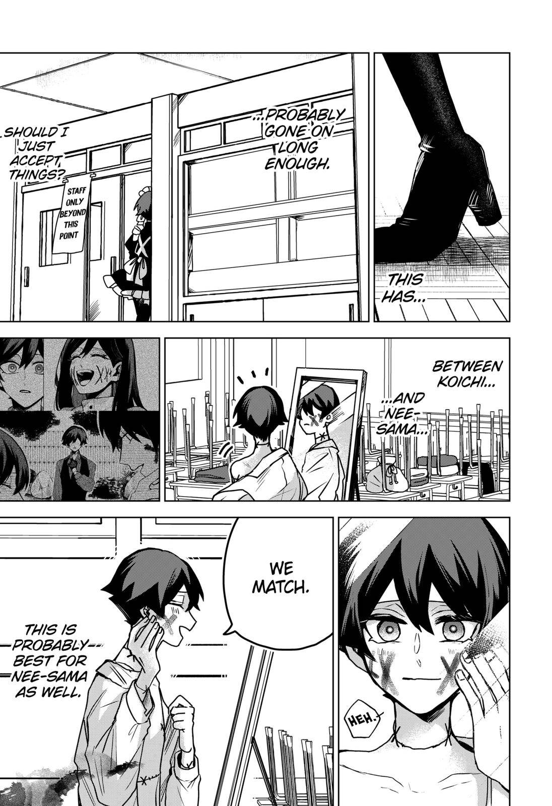 Kuchi ga Saketemo Kimi ni wa (2020) chapter 35 page 17