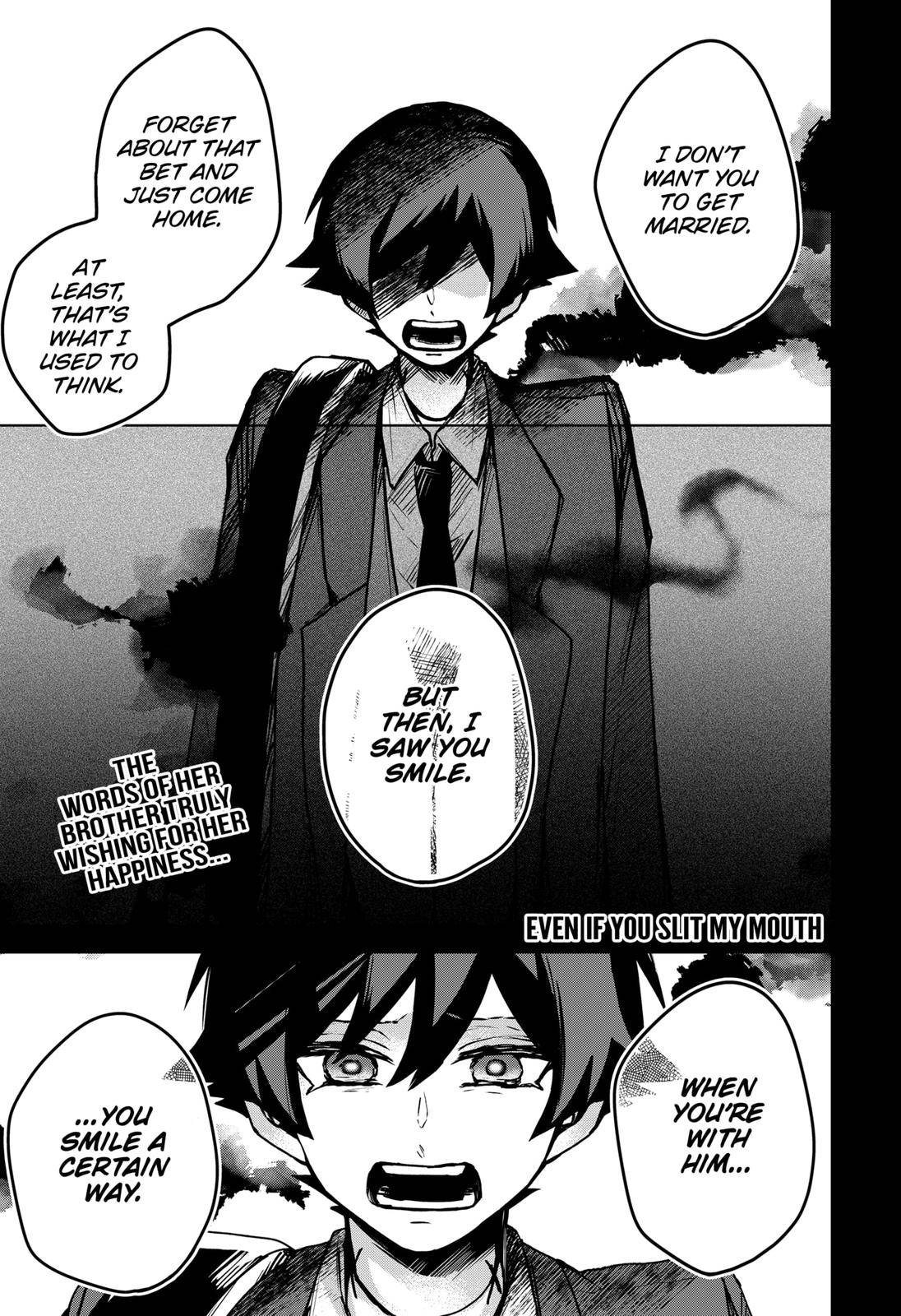 Kuchi ga Saketemo Kimi ni wa (2020) chapter 40 page 1