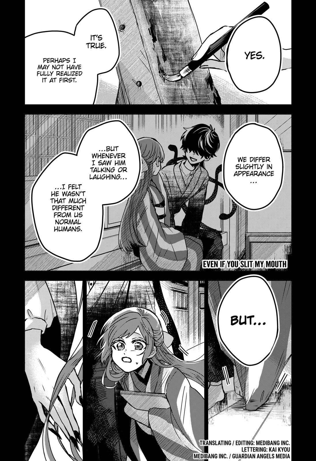 Kuchi ga Saketemo Kimi ni wa (2020) chapter 42 page 1