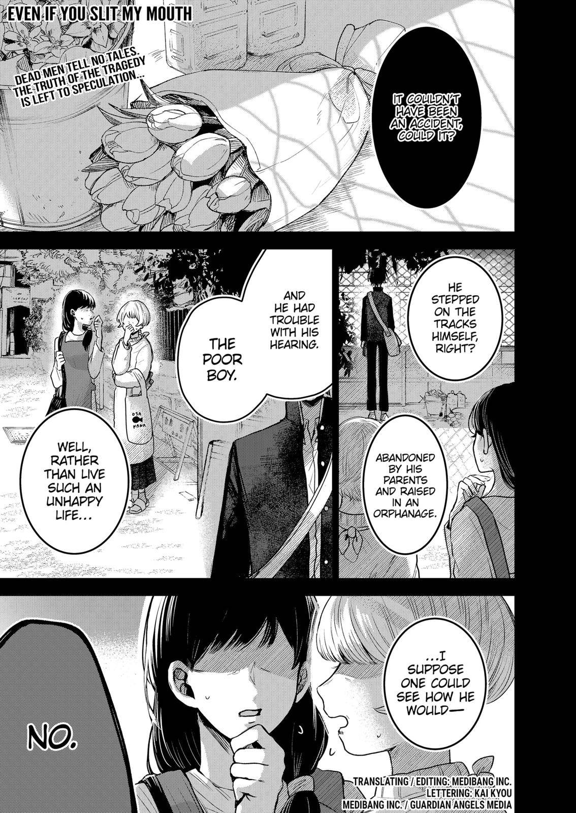 Kuchi ga Saketemo Kimi ni wa (2020) chapter 58 page 1