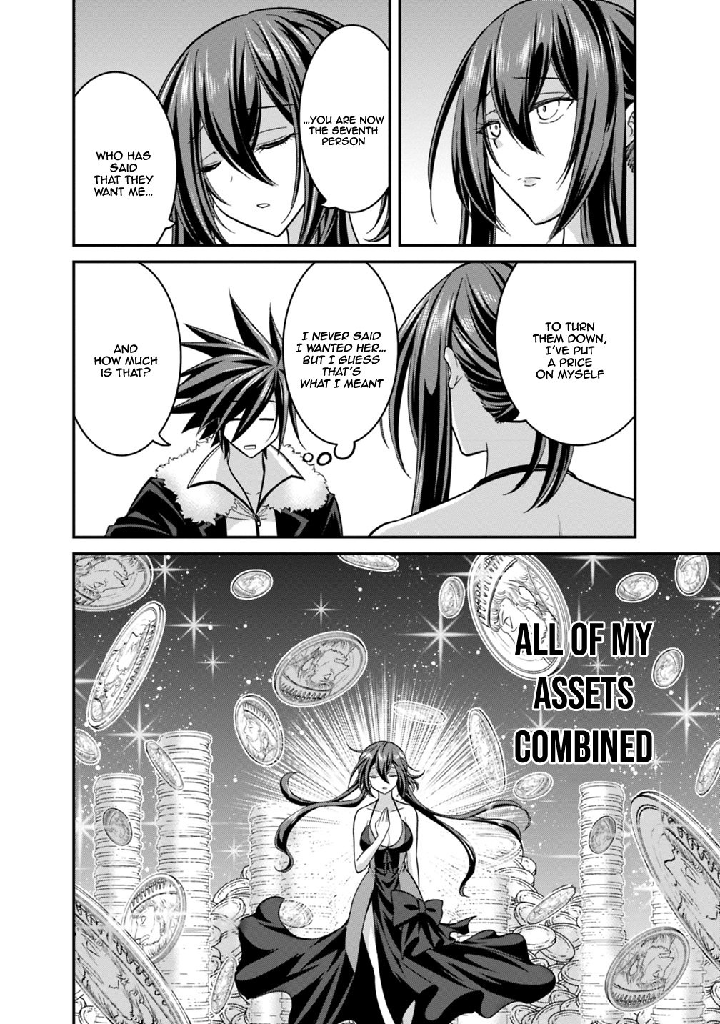 Kujibiki Tokushou Musou Harem-ken chapter 10.1 page 17