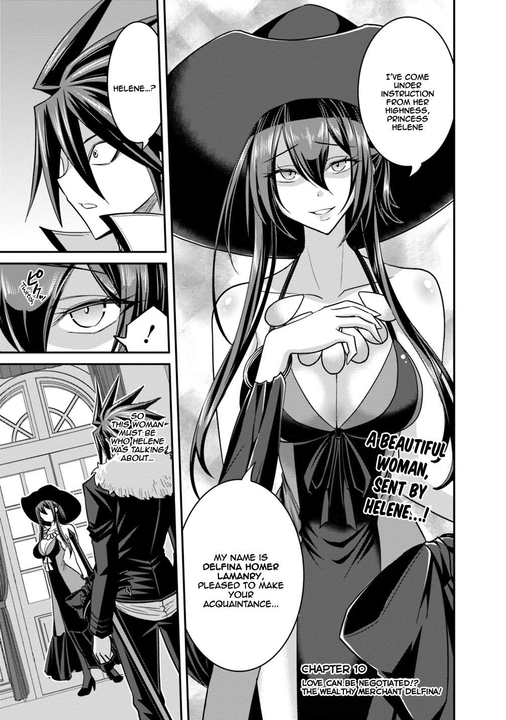 Kujibiki Tokushou Musou Harem-ken chapter 10.1 page 2