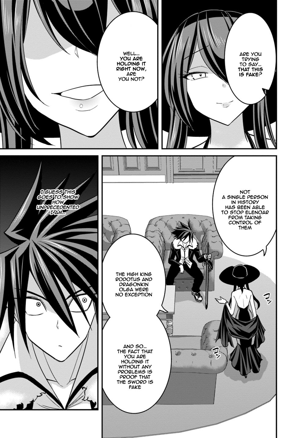 Kujibiki Tokushou Musou Harem-ken chapter 10.1 page 8