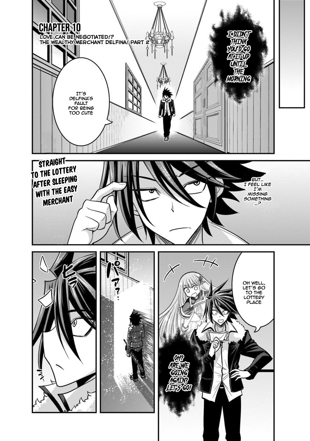 Kujibiki Tokushou Musou Harem-ken chapter 10.2 page 2