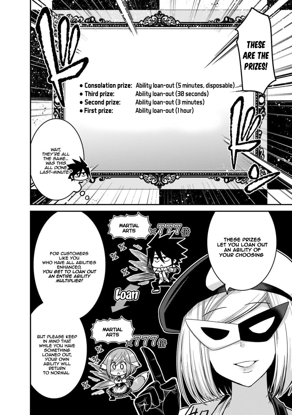 Kujibiki Tokushou Musou Harem-ken chapter 10.2 page 4