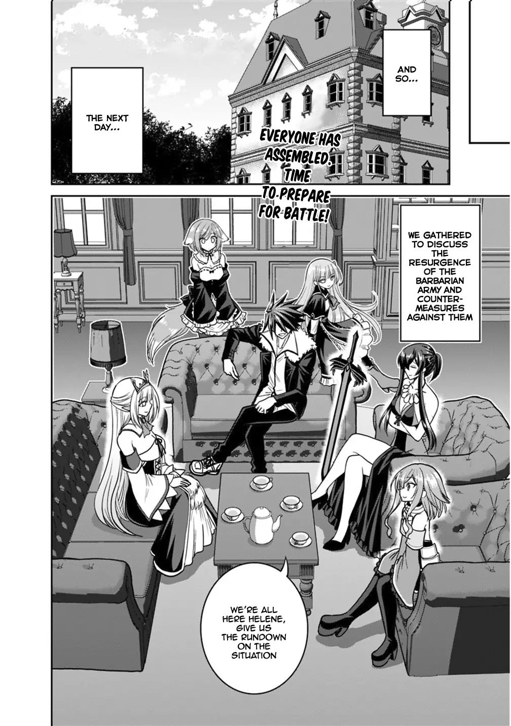 Kujibiki Tokushou Musou Harem-ken chapter 12.2 page 2