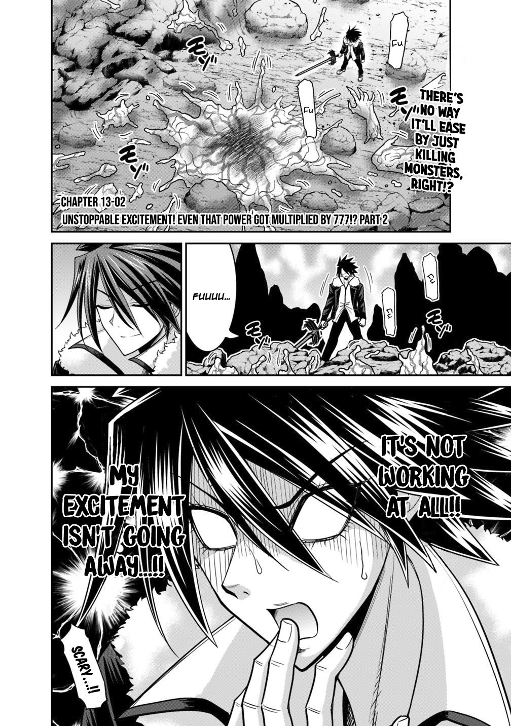 Kujibiki Tokushou Musou Harem-ken chapter 13.2 page 2