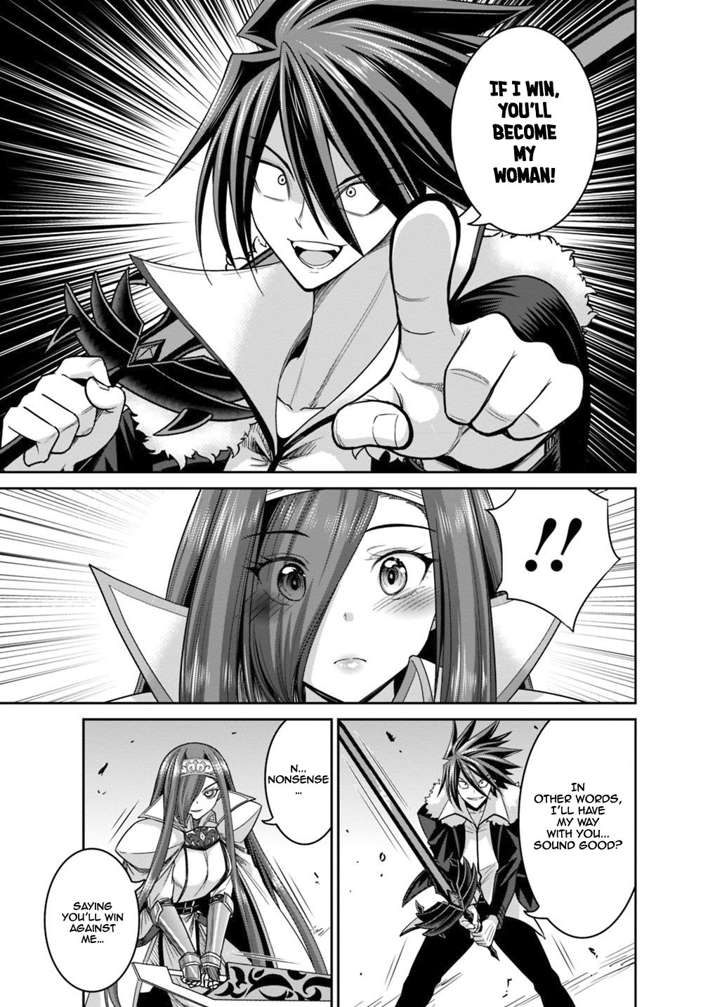 Kujibiki Tokushou Musou Harem-ken chapter 14.2 page 14