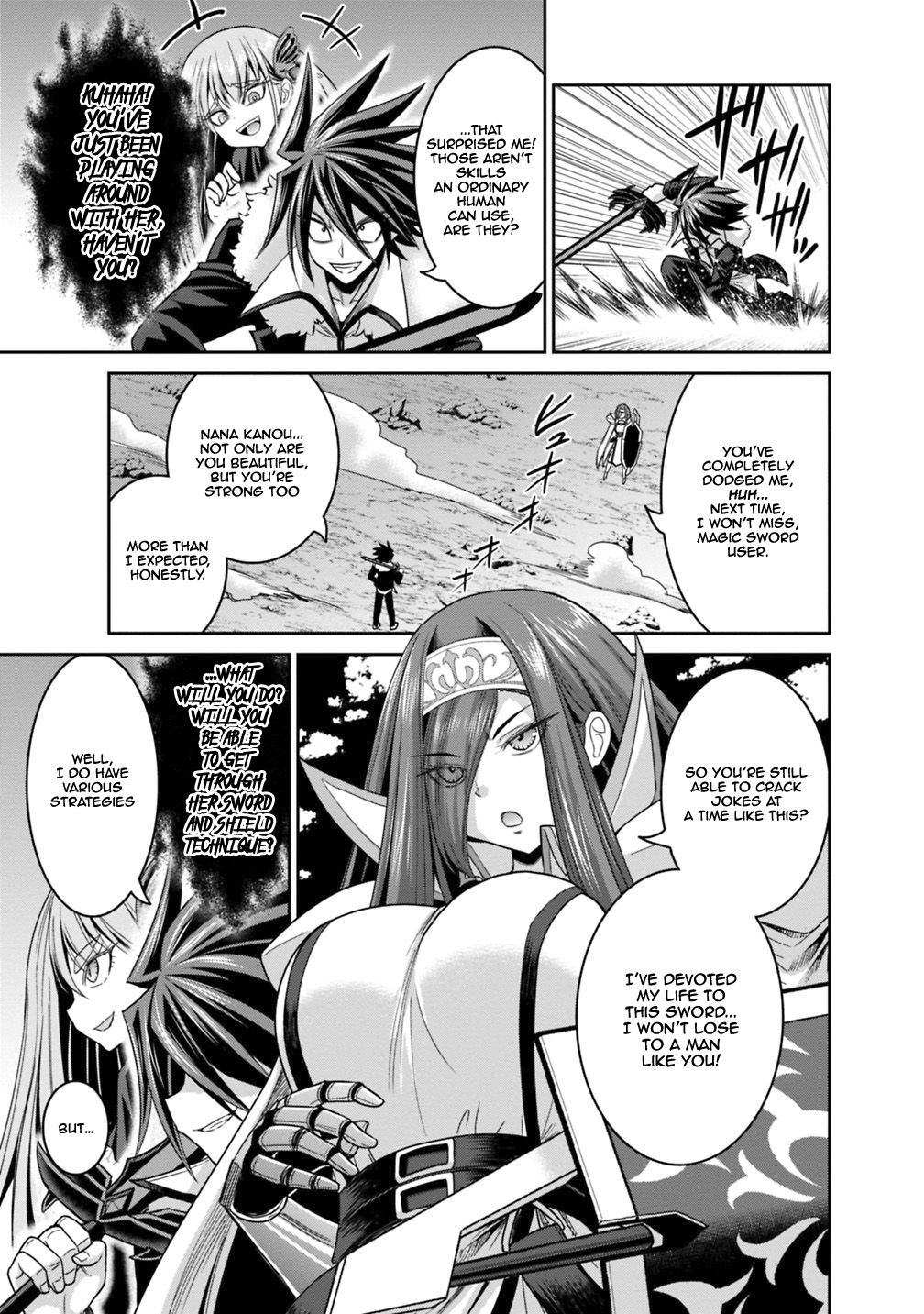 Kujibiki Tokushou Musou Harem-ken chapter 14.2 page 7