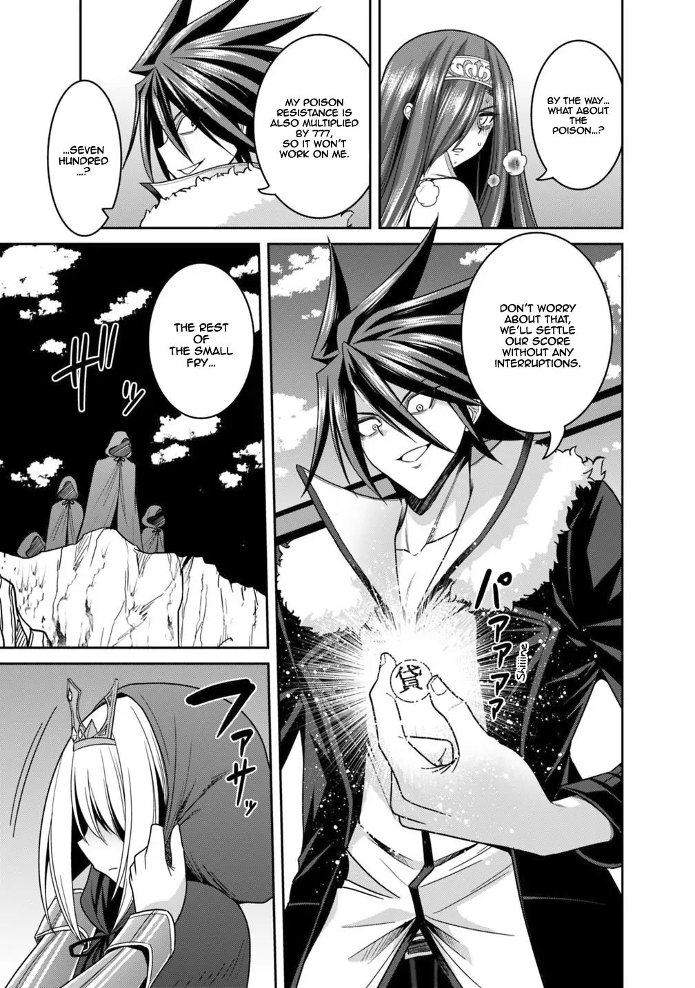 Kujibiki Tokushou Musou Harem-ken chapter 15.1 page 11