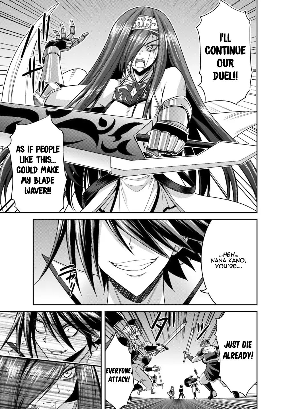 Kujibiki Tokushou Musou Harem-ken chapter 15.1 page 8