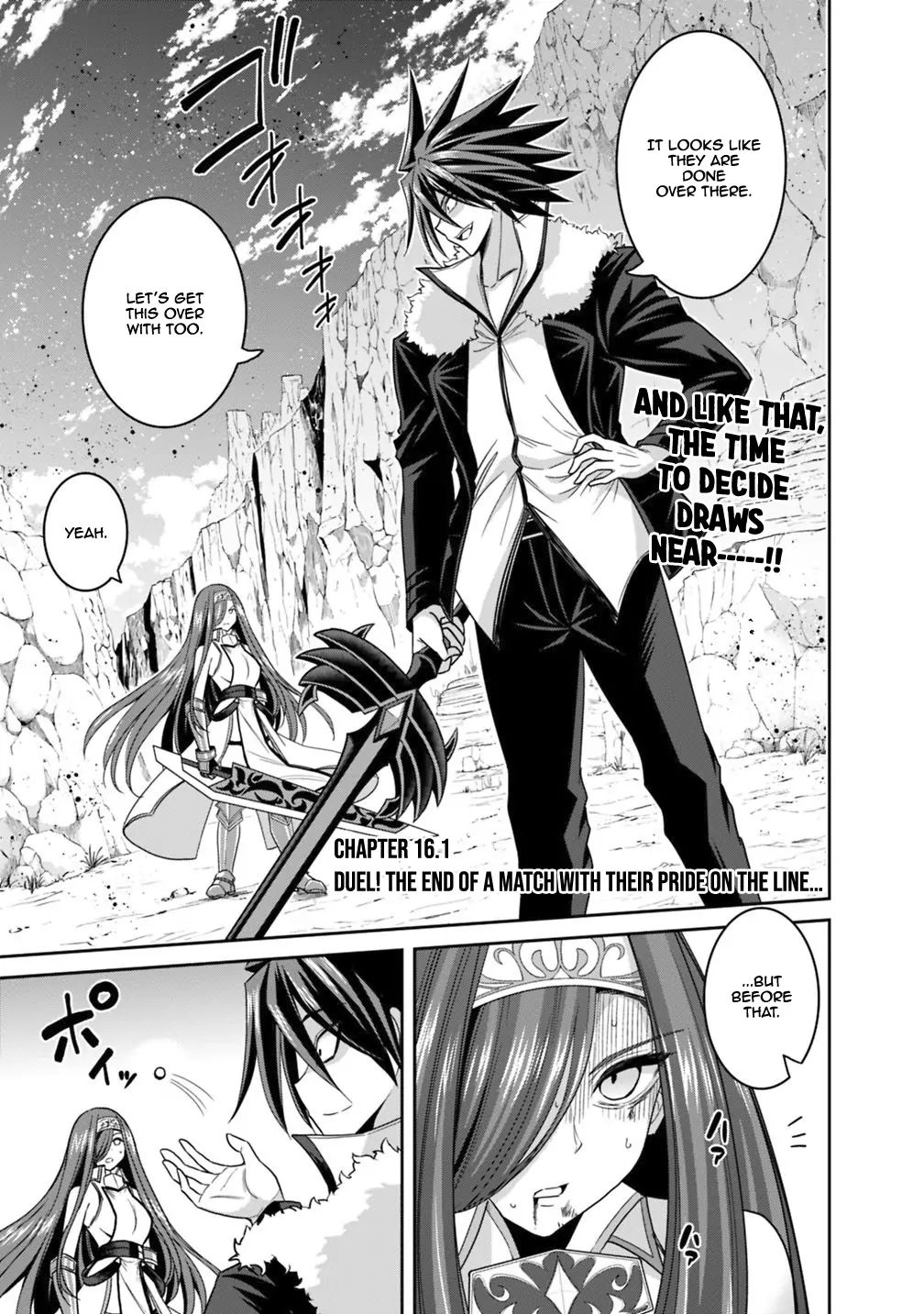 Kujibiki Tokushou Musou Harem-ken chapter 16.1 page 2