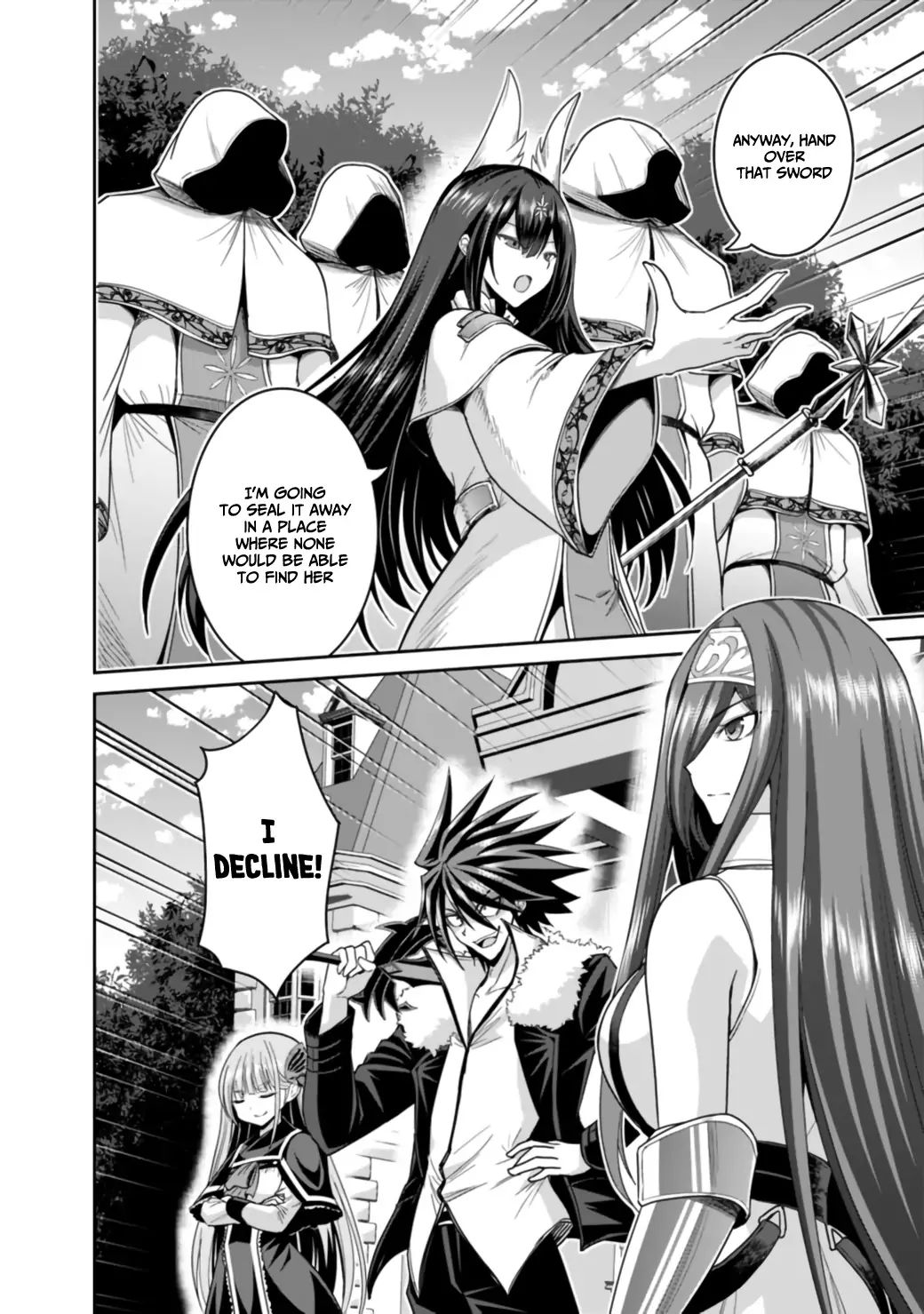 Kujibiki Tokushou Musou Harem-ken chapter 17.1 page 13