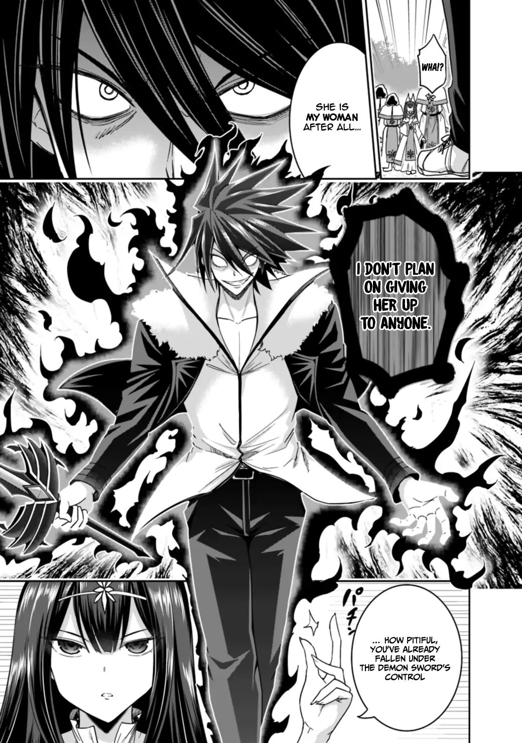 Kujibiki Tokushou Musou Harem-ken chapter 17.1 page 14