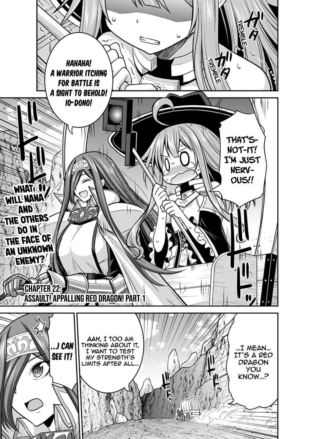 Kujibiki Tokushou Musou Harem-ken chapter 22.1 page 2