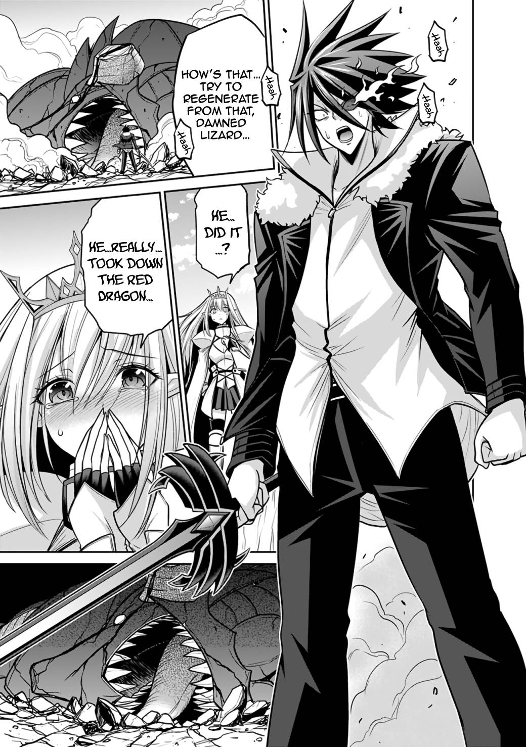 Kujibiki Tokushou Musou Harem-ken chapter 22.2 page 11