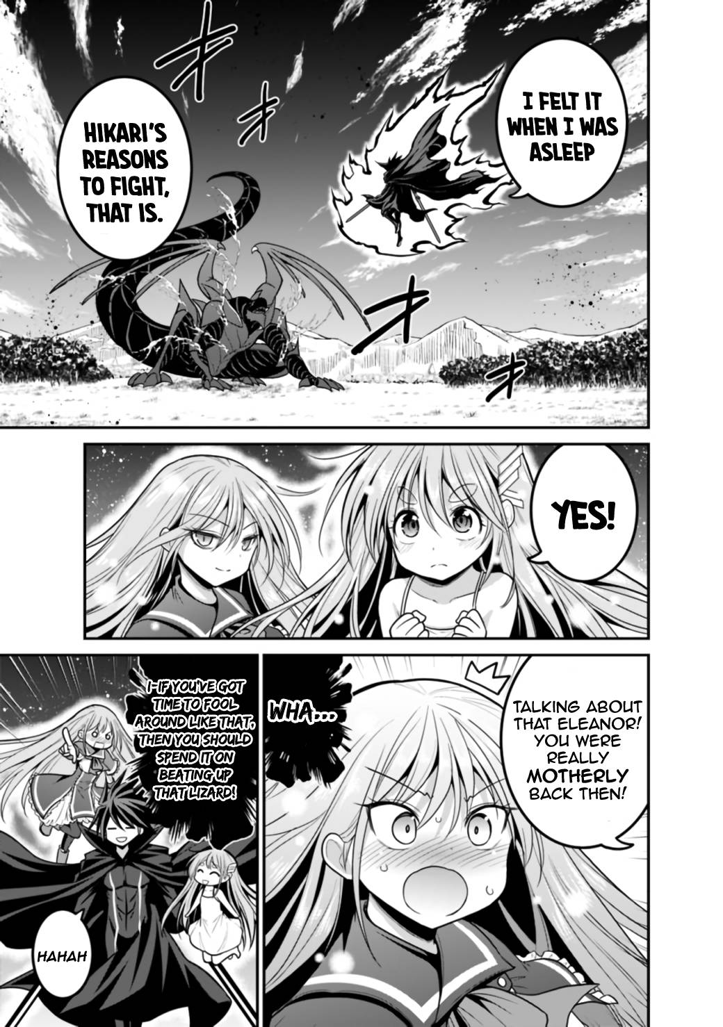 Kujibiki Tokushou Musou Harem-ken chapter 26.1 page 4