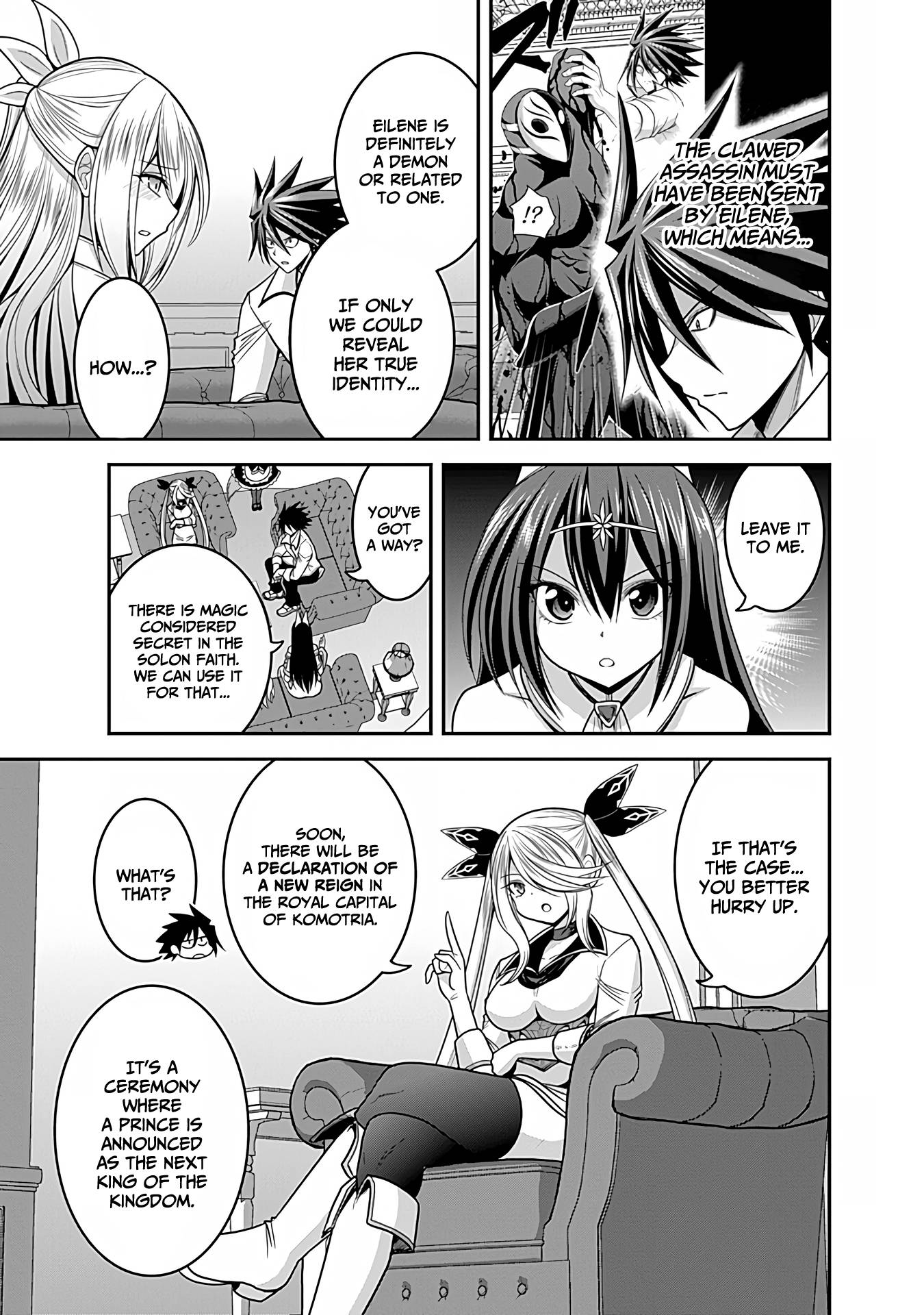 Kujibiki Tokushou Musou Harem-ken chapter 33 page 12