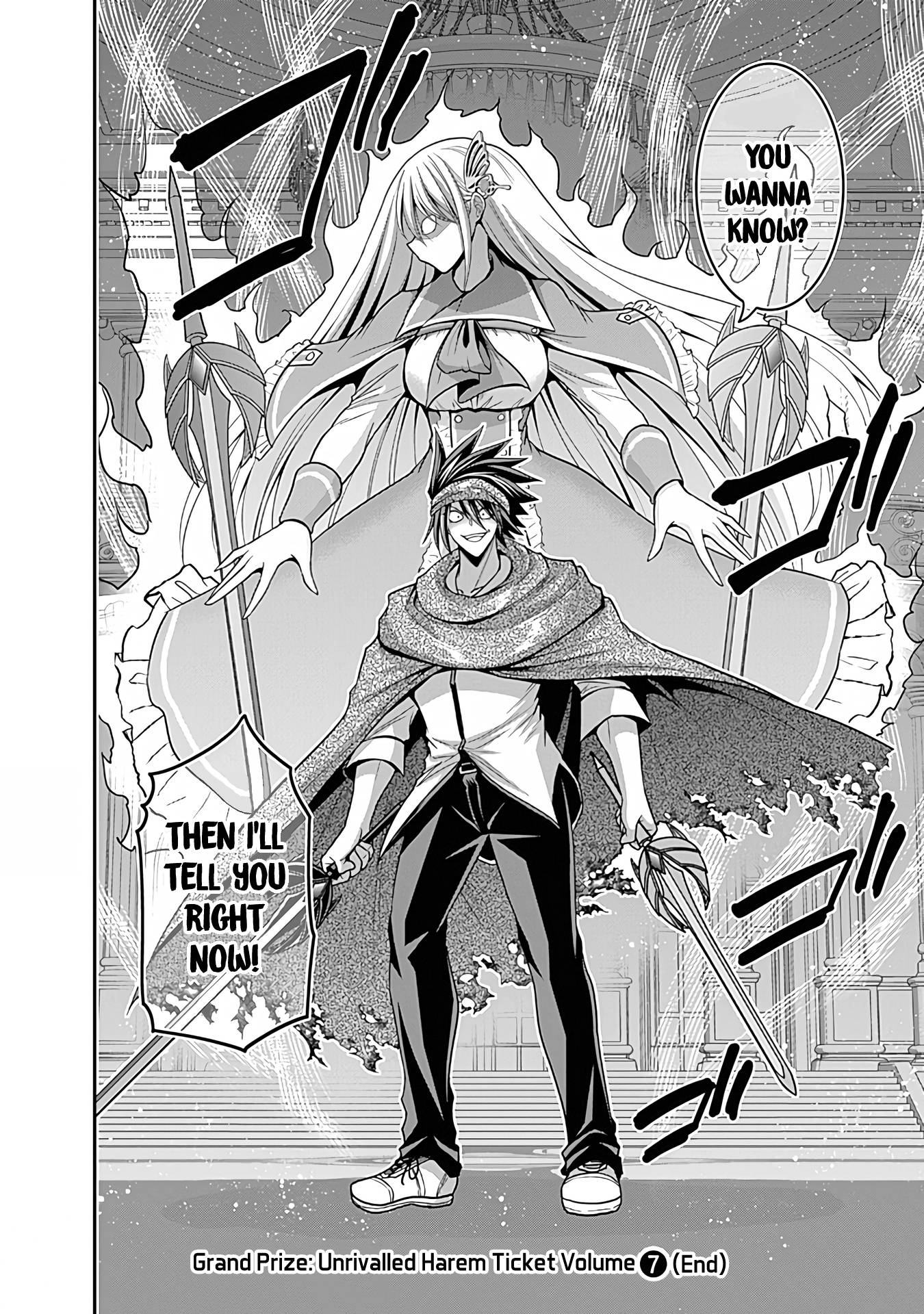 Kujibiki Tokushou Musou Harem-ken chapter 34 page 39