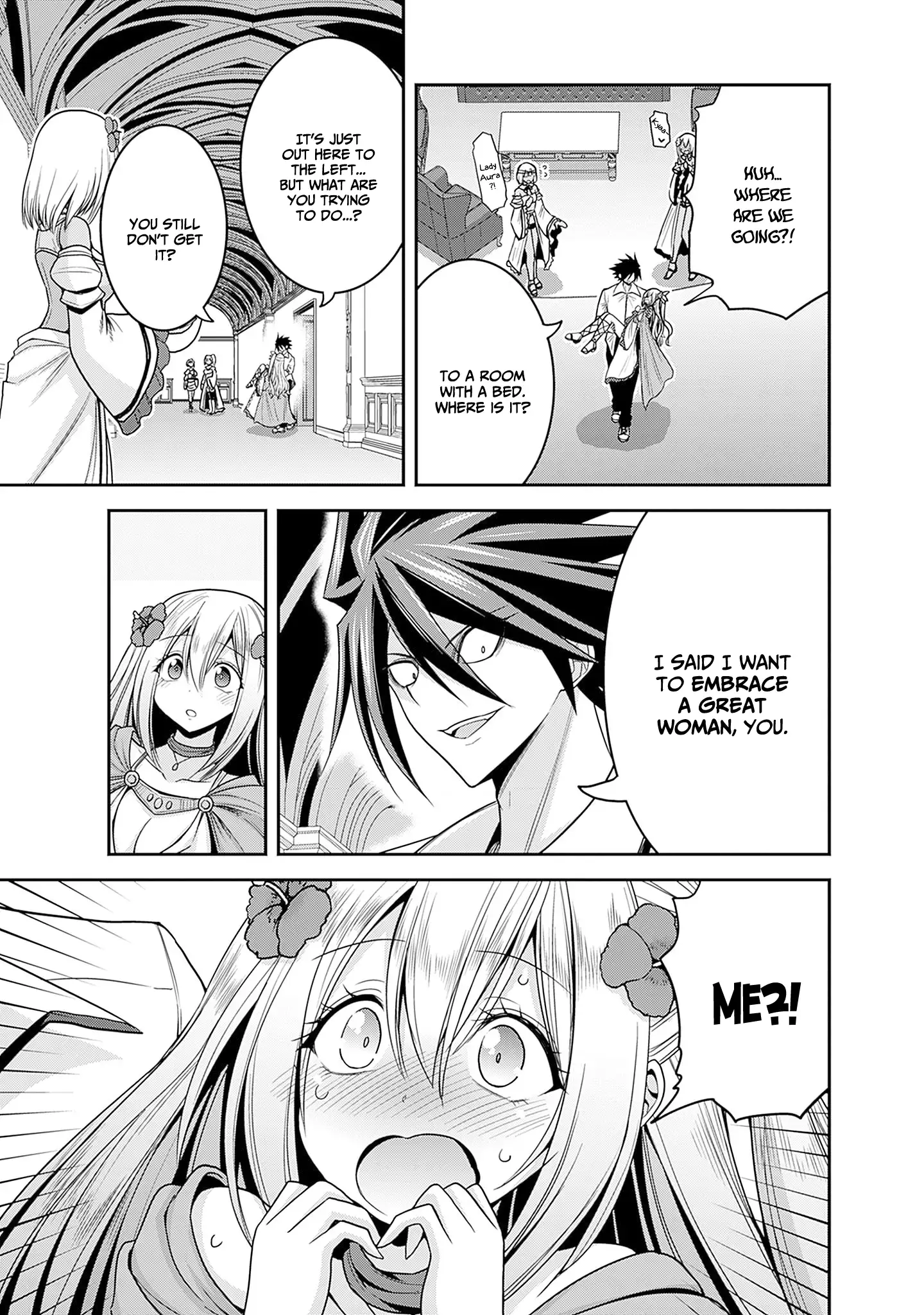 Kujibiki Tokushou Musou Harem-ken chapter 36 page 22