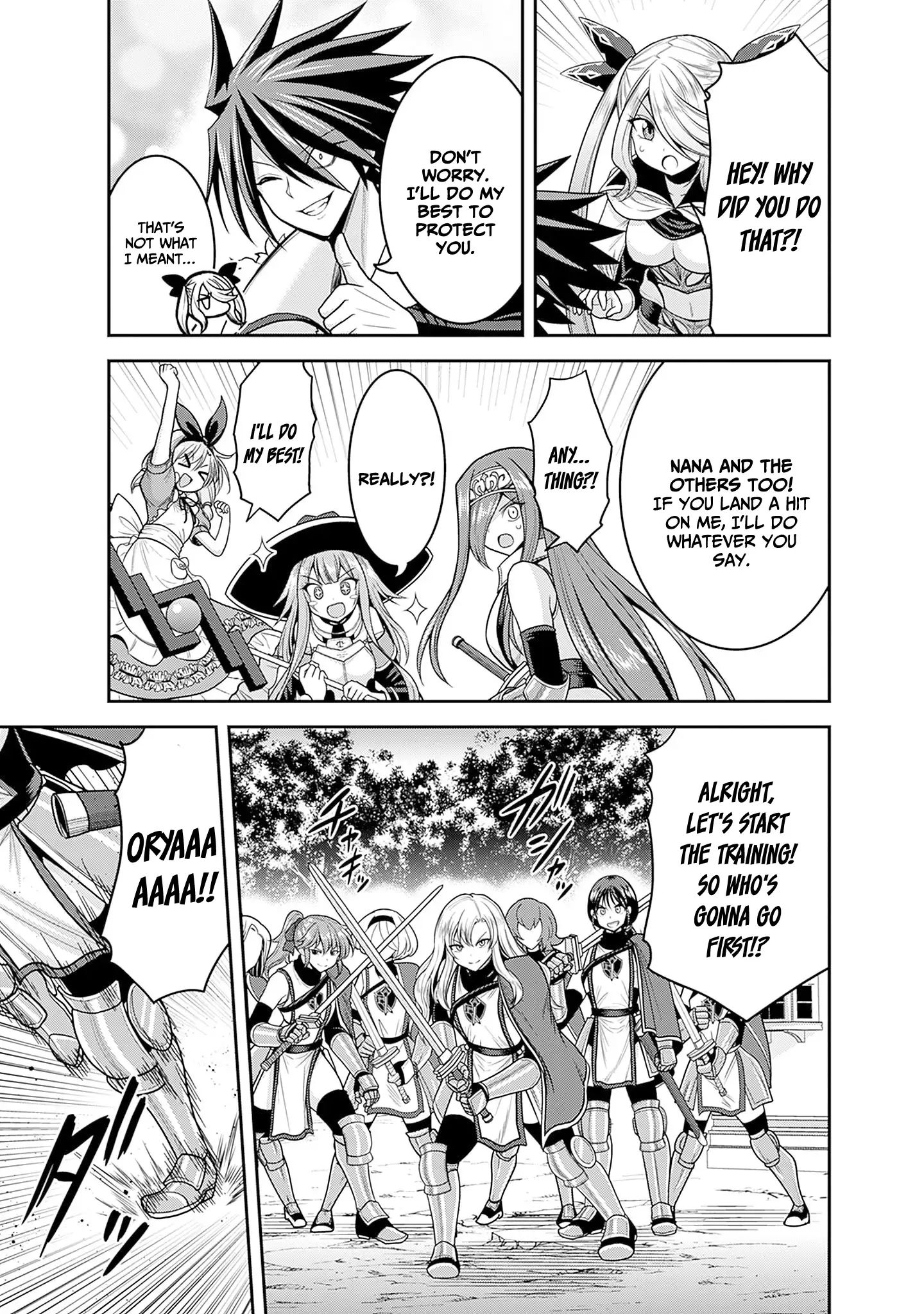 Kujibiki Tokushou Musou Harem-ken chapter 37 page 18