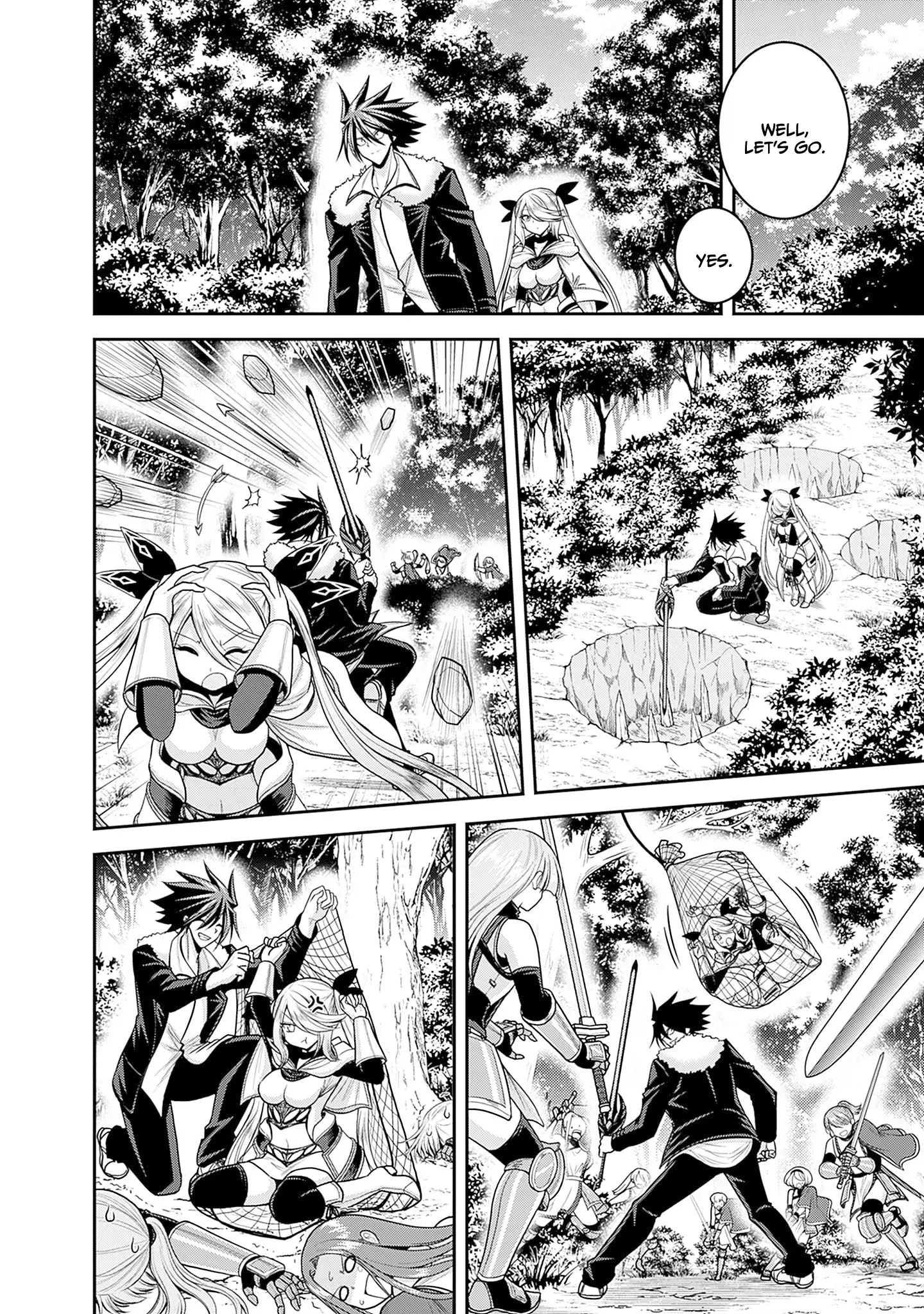 Kujibiki Tokushou Musou Harem-ken chapter 37 page 23