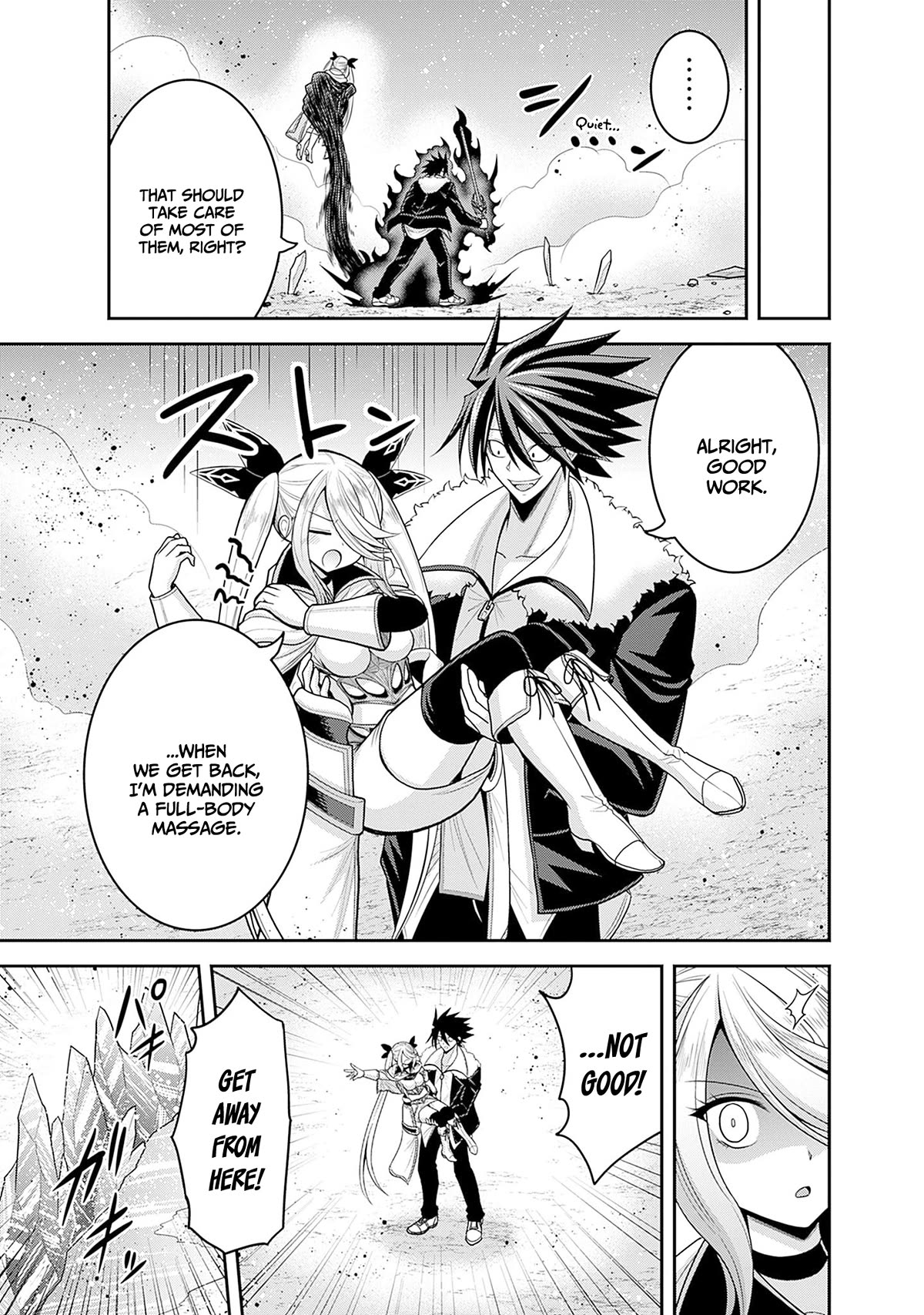 Kujibiki Tokushou Musou Harem-ken chapter 38 page 10