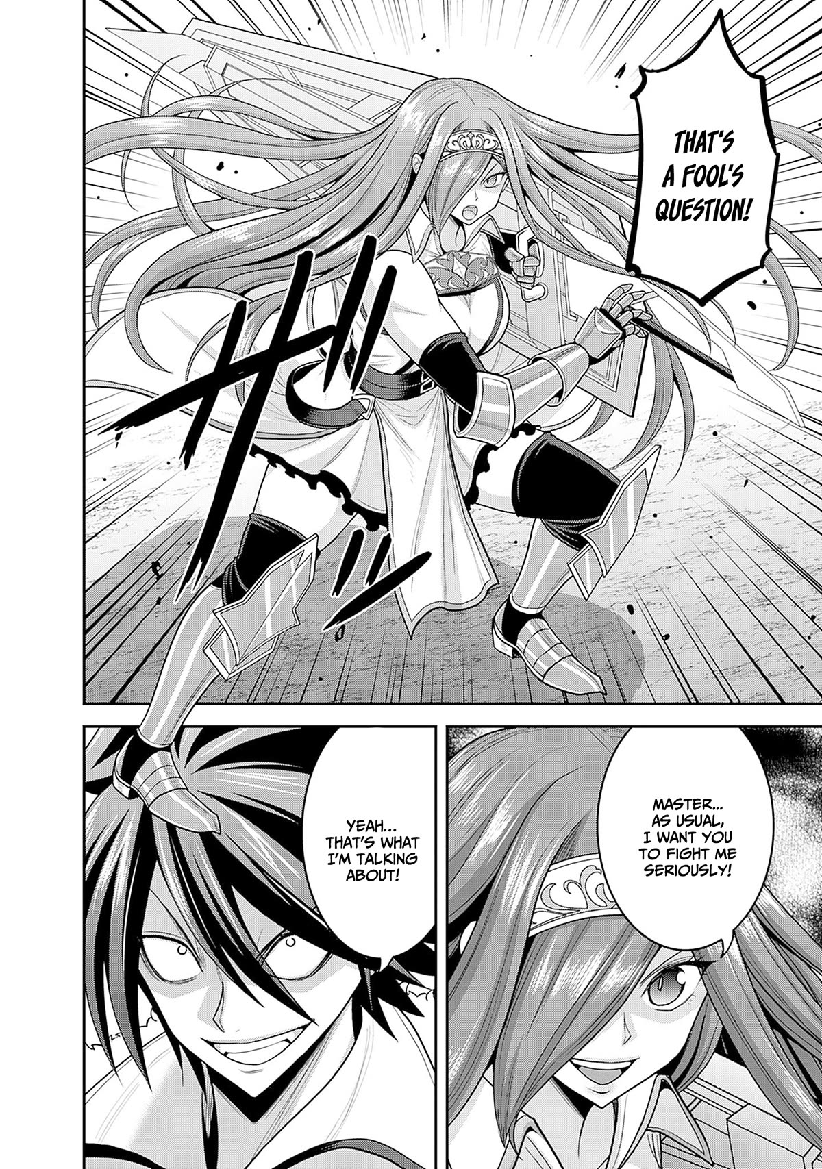 Kujibiki Tokushou Musou Harem-ken chapter 38 page 17